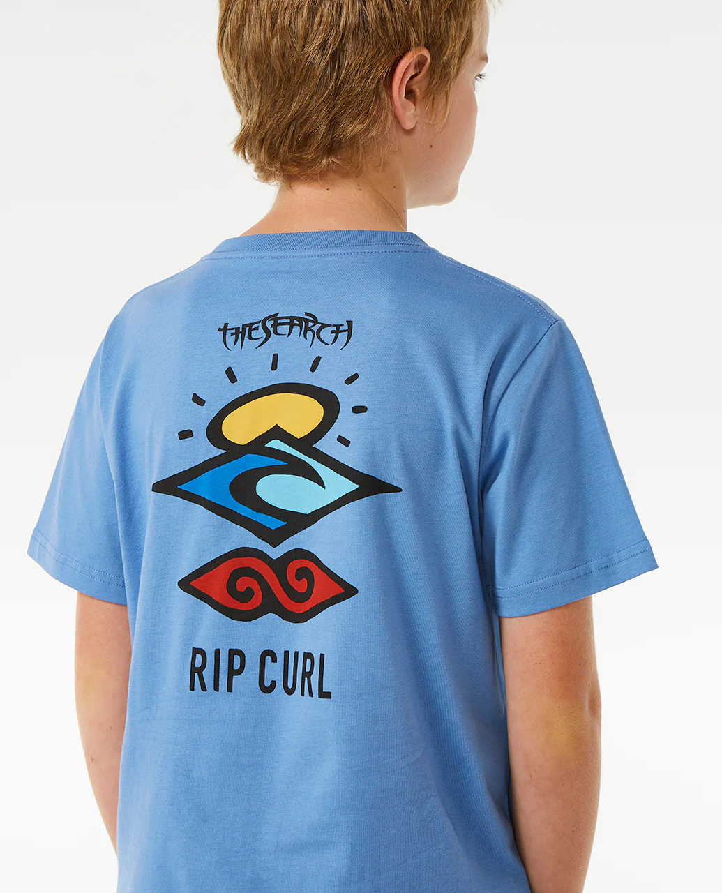 Rip Curl Kids Search Icon Short Sleeve Crew Neck T-Shirt - Image 23