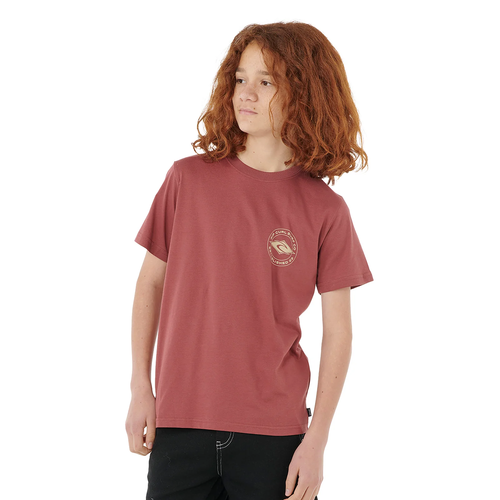 Rip Curl Kids Stapler Tee Graphic Short Sleeve T-Shirt - Image 6