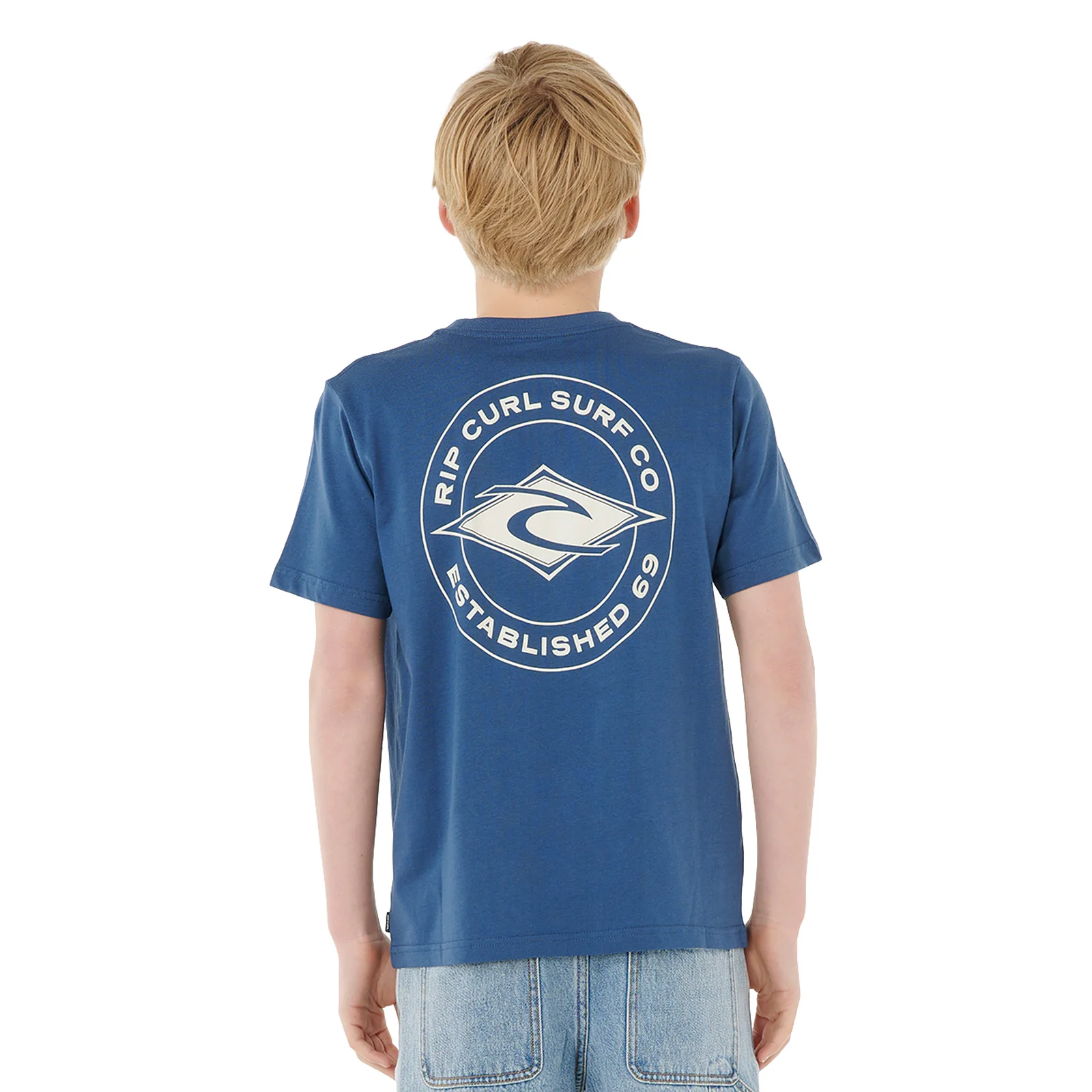 Rip Curl Kids Stapler Tee Graphic Short Sleeve T-Shirt - Image 8