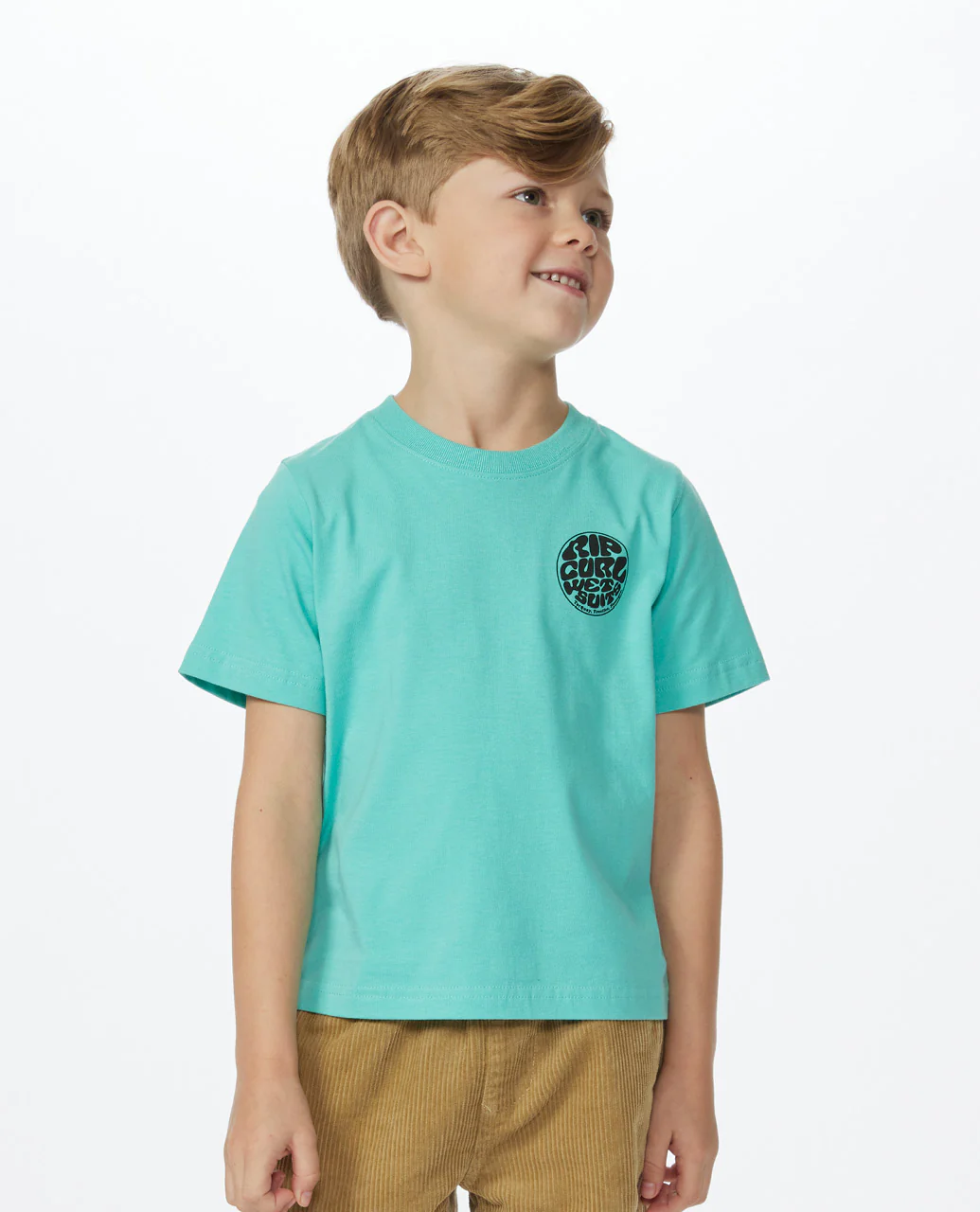Rip Curl Kids Wetuit Icon Short Sleeve Cotton T-Shirt - Image 4