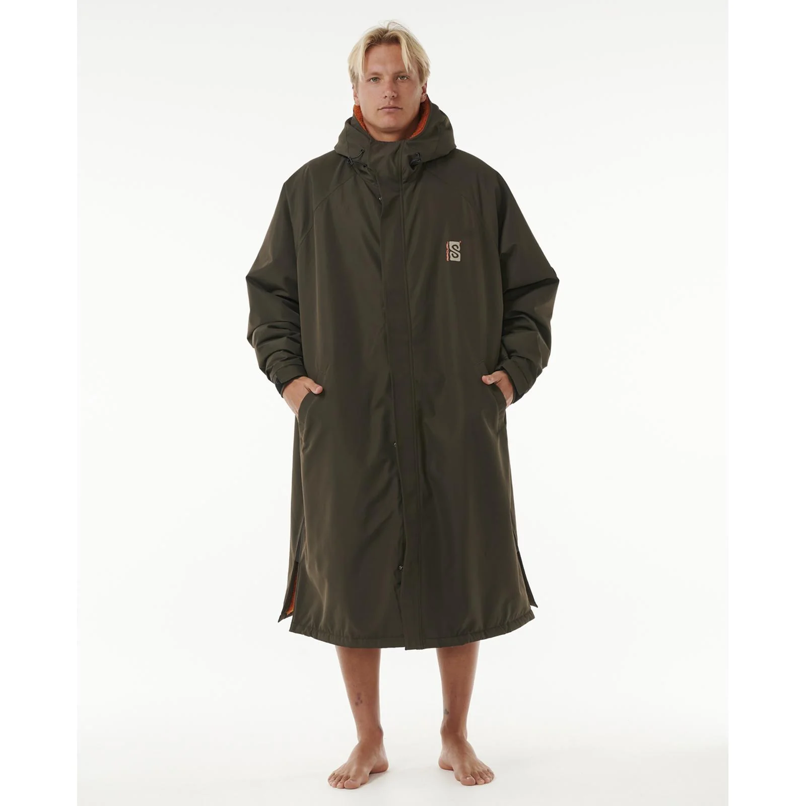 Rip Curl Mens Anti-Series Search Tech Hooded Poncho - Image 2