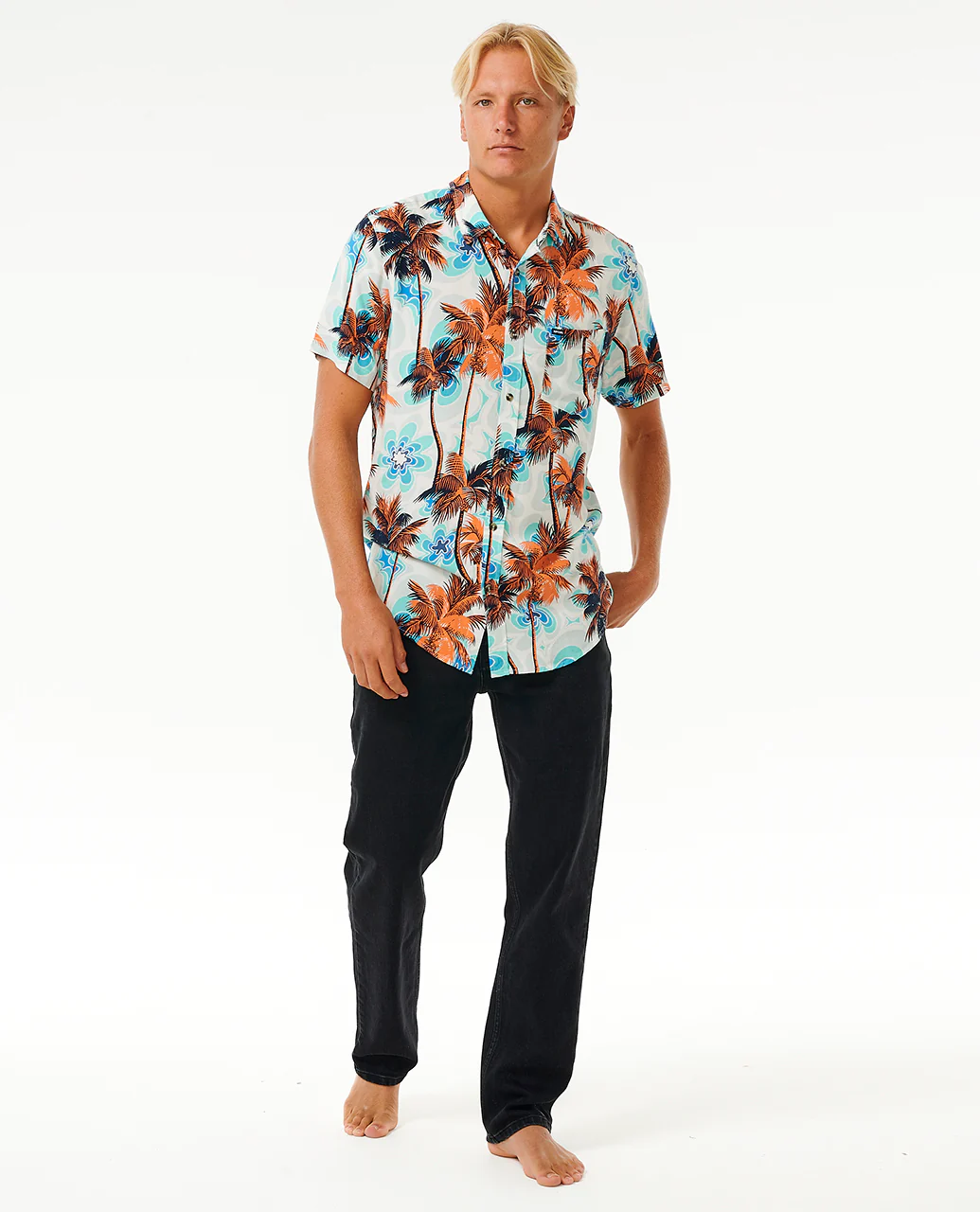 Rip Curl Mens Barrel Killa Short Sleeve Shirt - Image 8