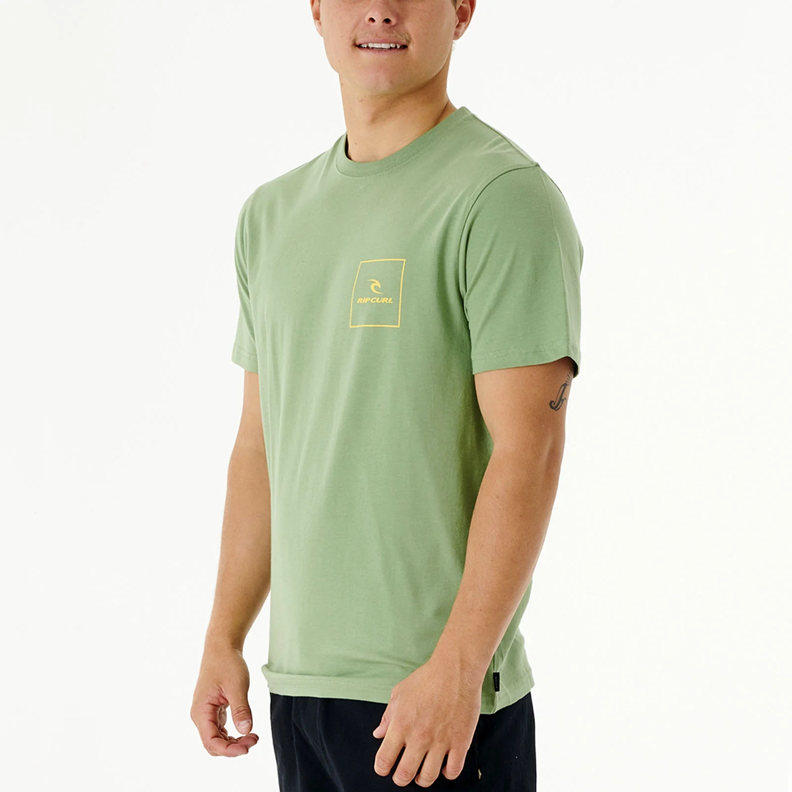 Rip Curl Mens Corp Icon Crew Neck T-Shirt - Image 12