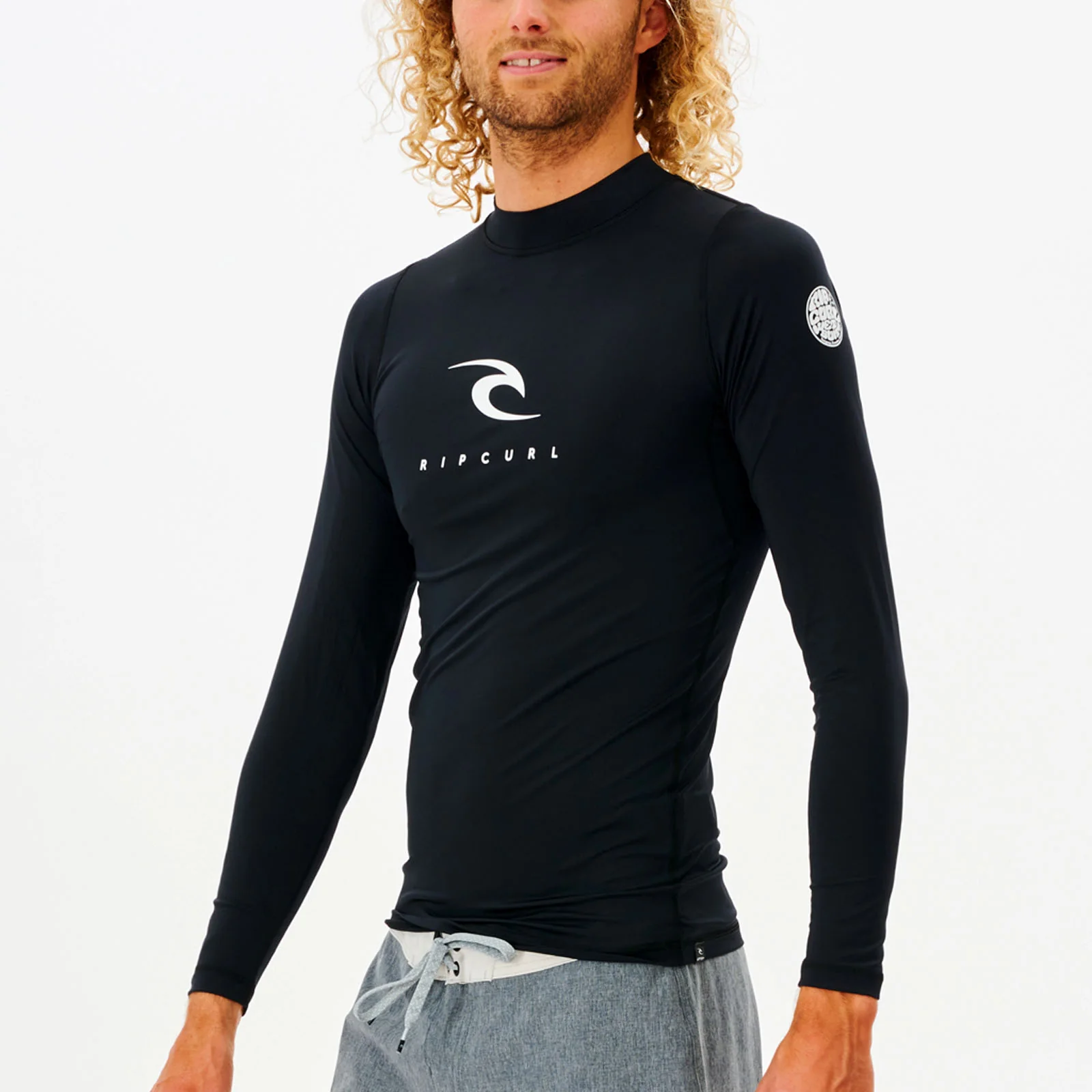 Rip Curl Mens Corps Long Sleeve Rash Vest T-Shirt - Image 11