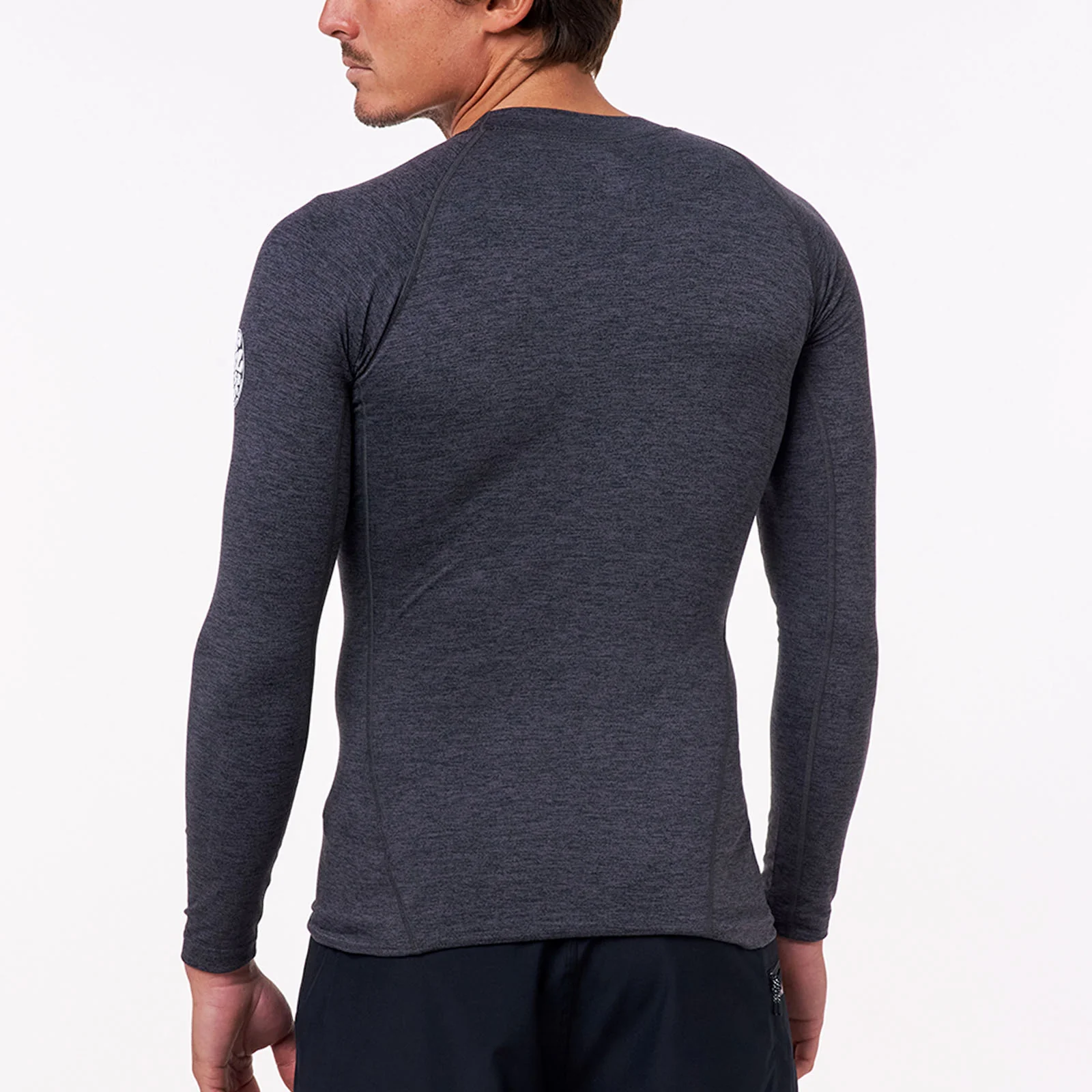 Rip Curl Mens Dawn Patrol Perf Long Sleeve UV Protect T-Shirt Rash Vest - Image 6