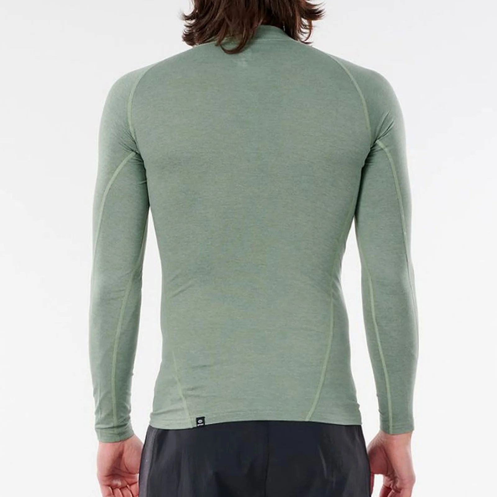 Rip Curl Mens Dawn Patrol Perf Long Sleeve UV Protect T-Shirt Rash Vest - Image 7