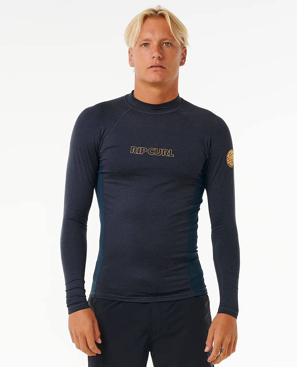 Rip Curl Mens Dawn Patrol UPF 50 Perf Long Sleeve Rash Vest - Image 2