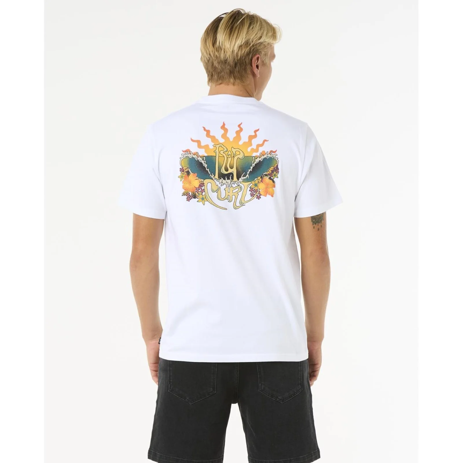 Rip Curl Mens Dazed Short Sleeve T-Shirt - Image 9