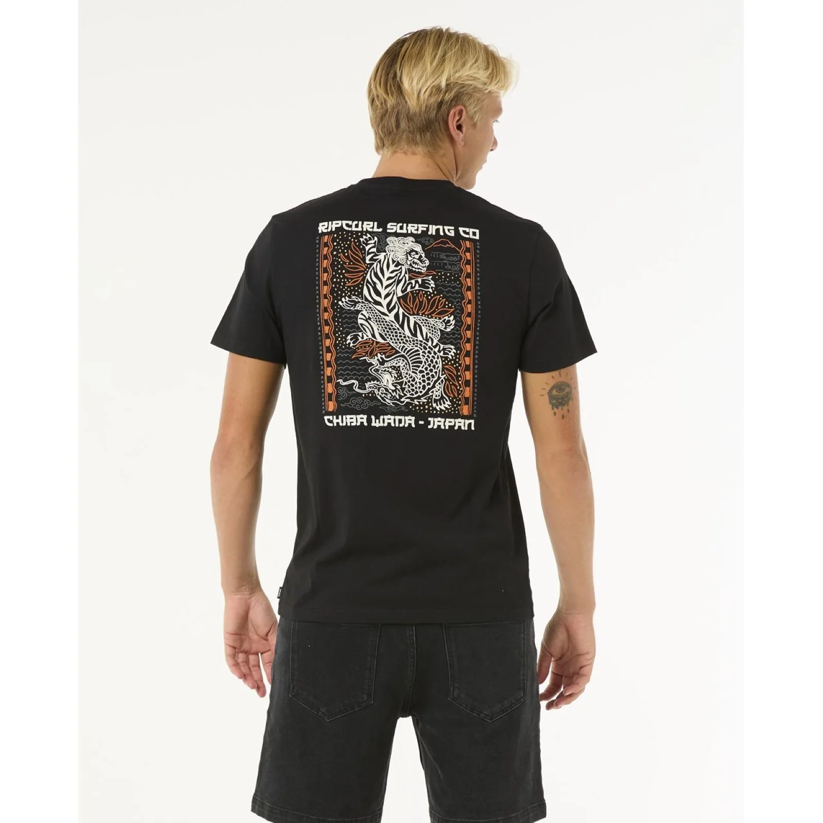 Rip Curl Mens Desti Animals Short Sleeve T-Shirt - Image 7