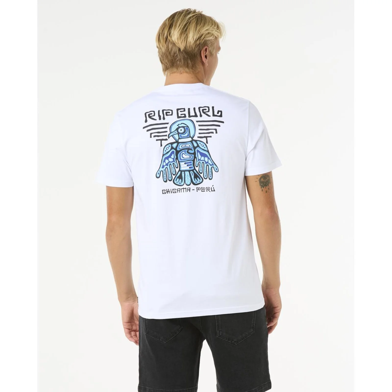 Rip Curl Mens Desti Animals Short Sleeve T-Shirt - Image 8