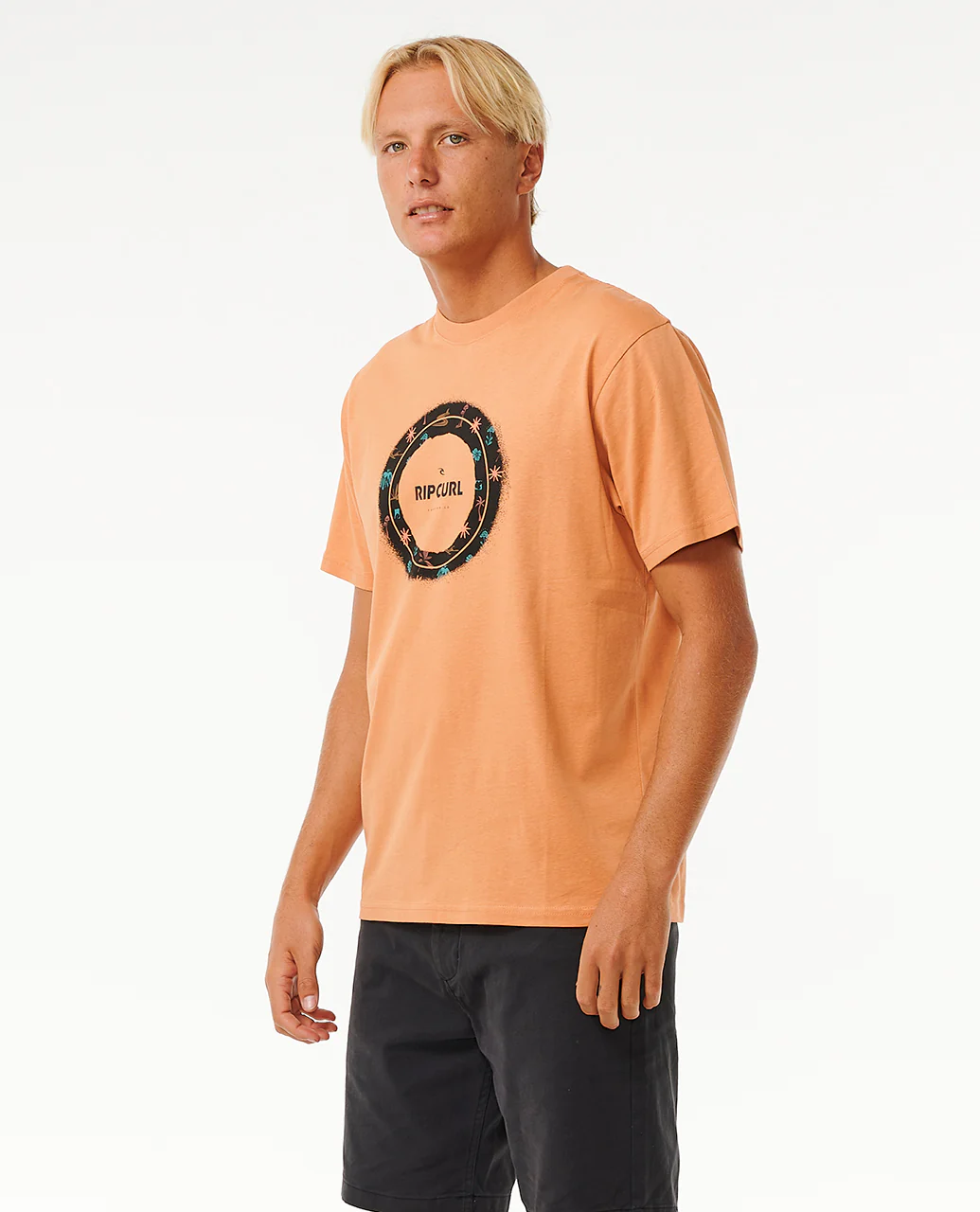 Rip Curl Mens Fill Me Up Cotton Short Sleeve T-Shirt - Image 6