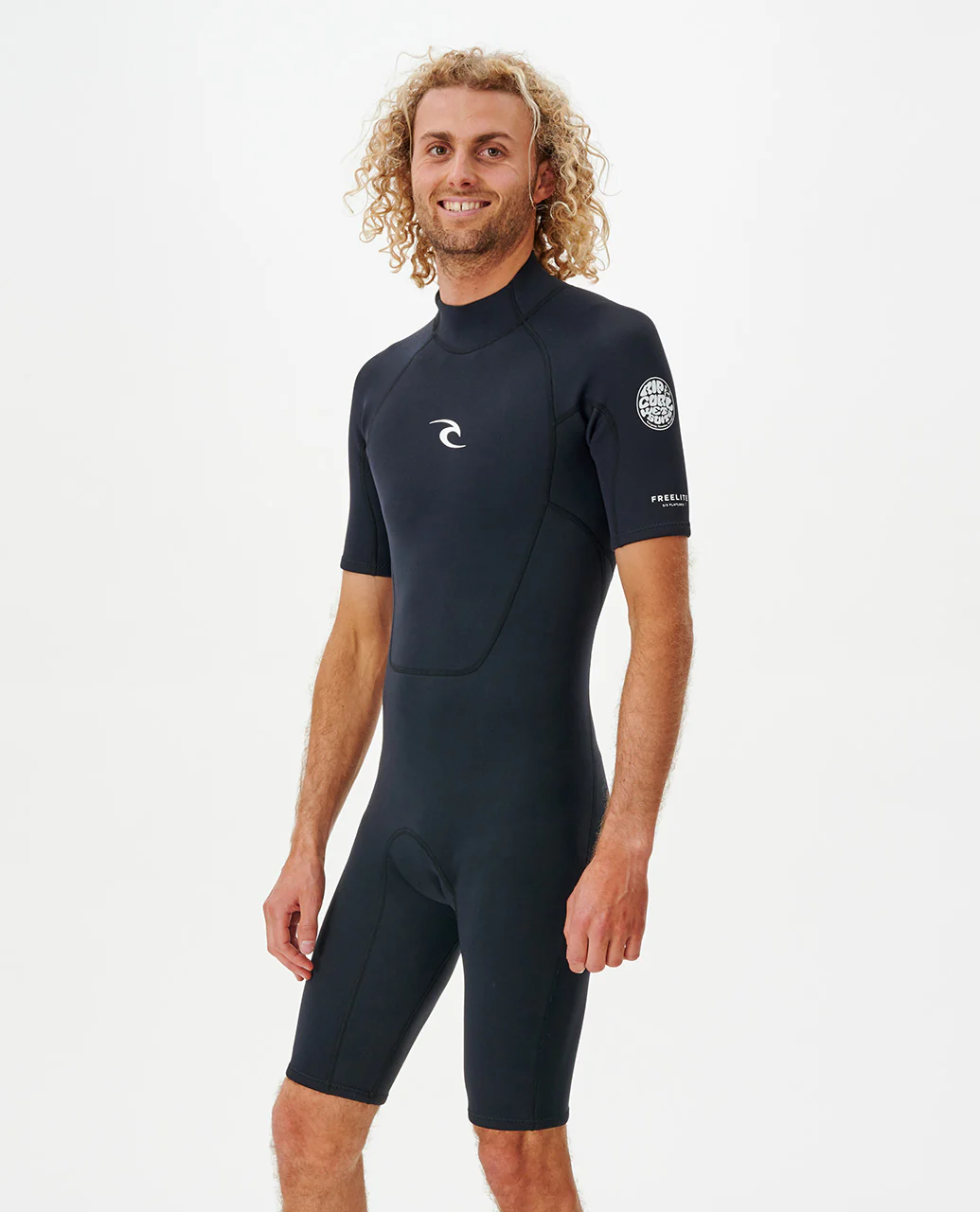 Rip Curl Mens Freelite Short Sleeve 2mm Shortie Wetsuit