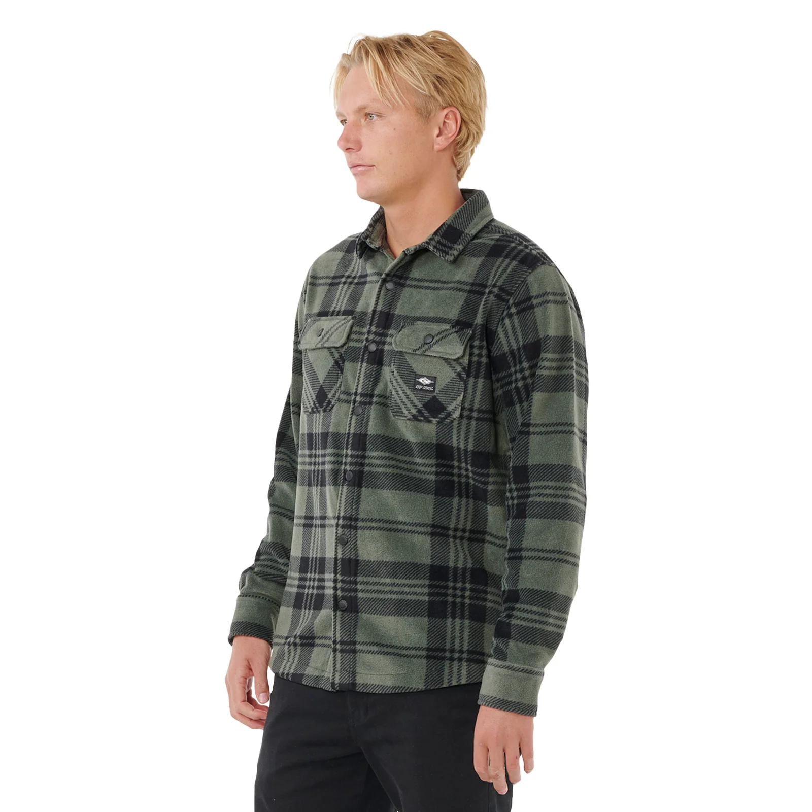 Rip Curl Mens Fun Times Polar Fleece Long Sleeve Shirt - Image 10