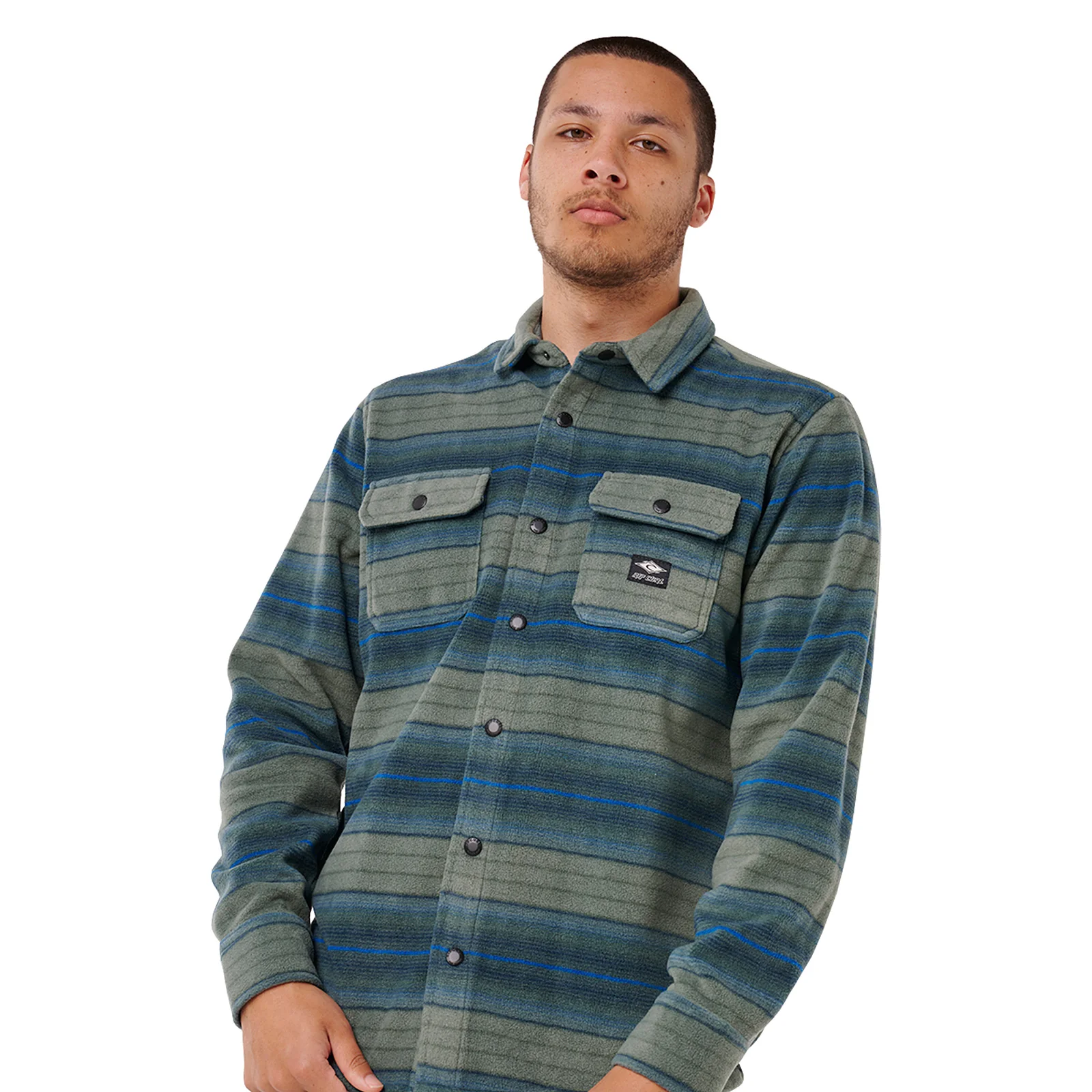 Rip Curl Mens Fun Times Polar Fleece Long Sleeve Shirt - Image 16