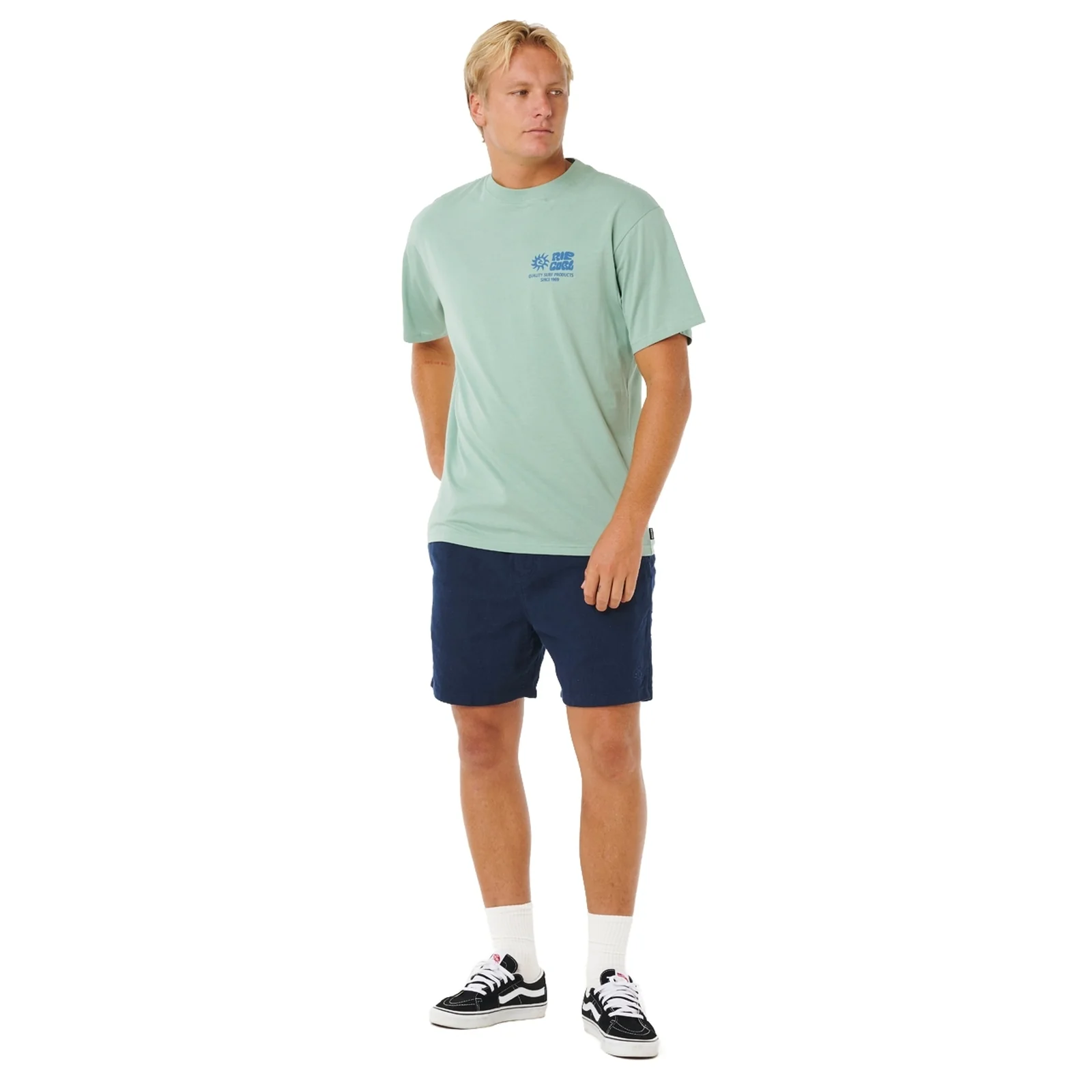 Rip Curl Mens Pacific Rinse Glass Off Short Sleeve T-Shirt - Image 12