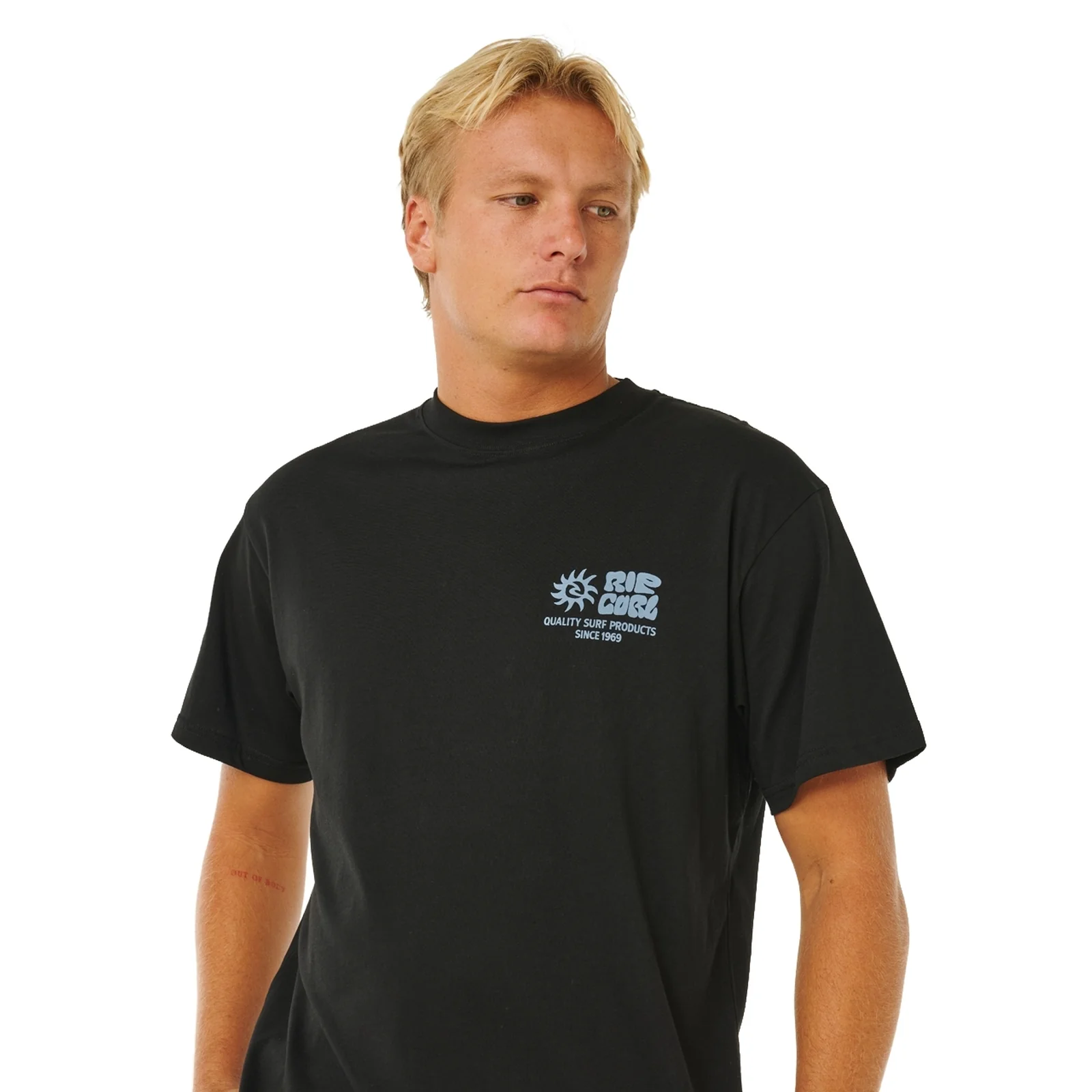 Rip Curl Mens Pacific Rinse Glass Off Short Sleeve T-Shirt - Image 17
