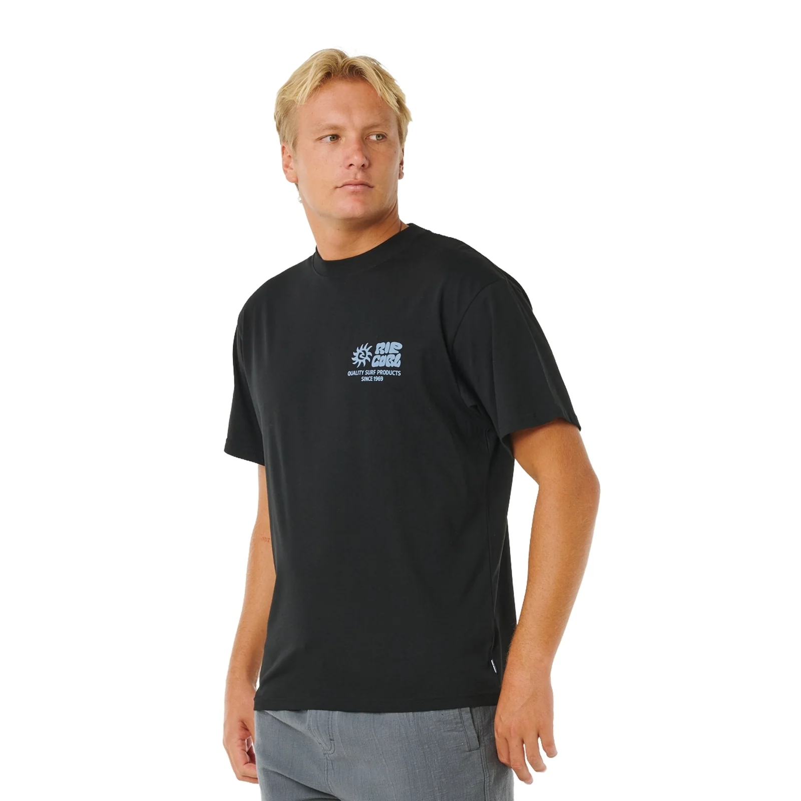 Rip Curl Mens Pacific Rinse Glass Off Short Sleeve T-Shirt - Image 5