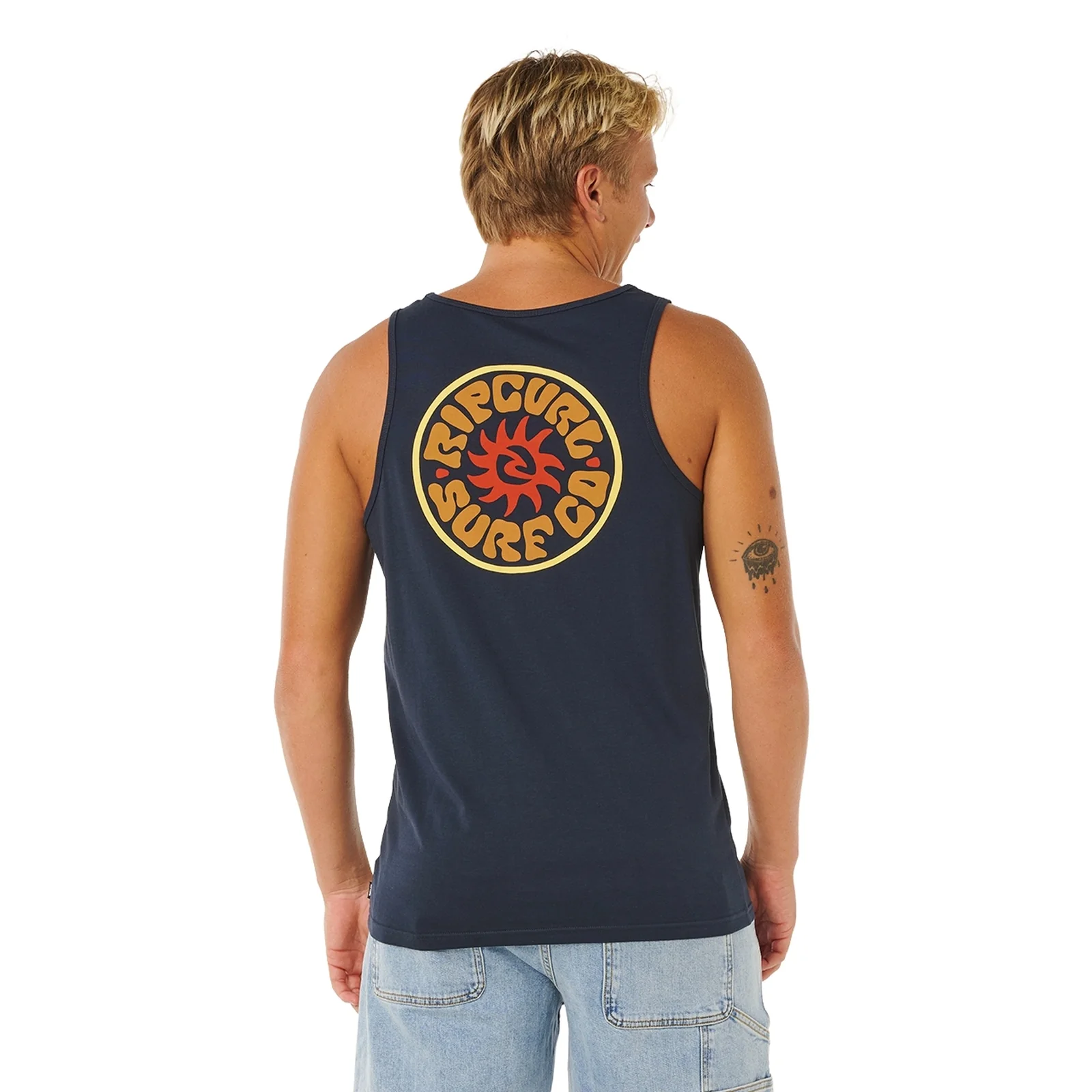 Rip Curl Mens Pacific Rinse Tank Graphic Vest - Image 6