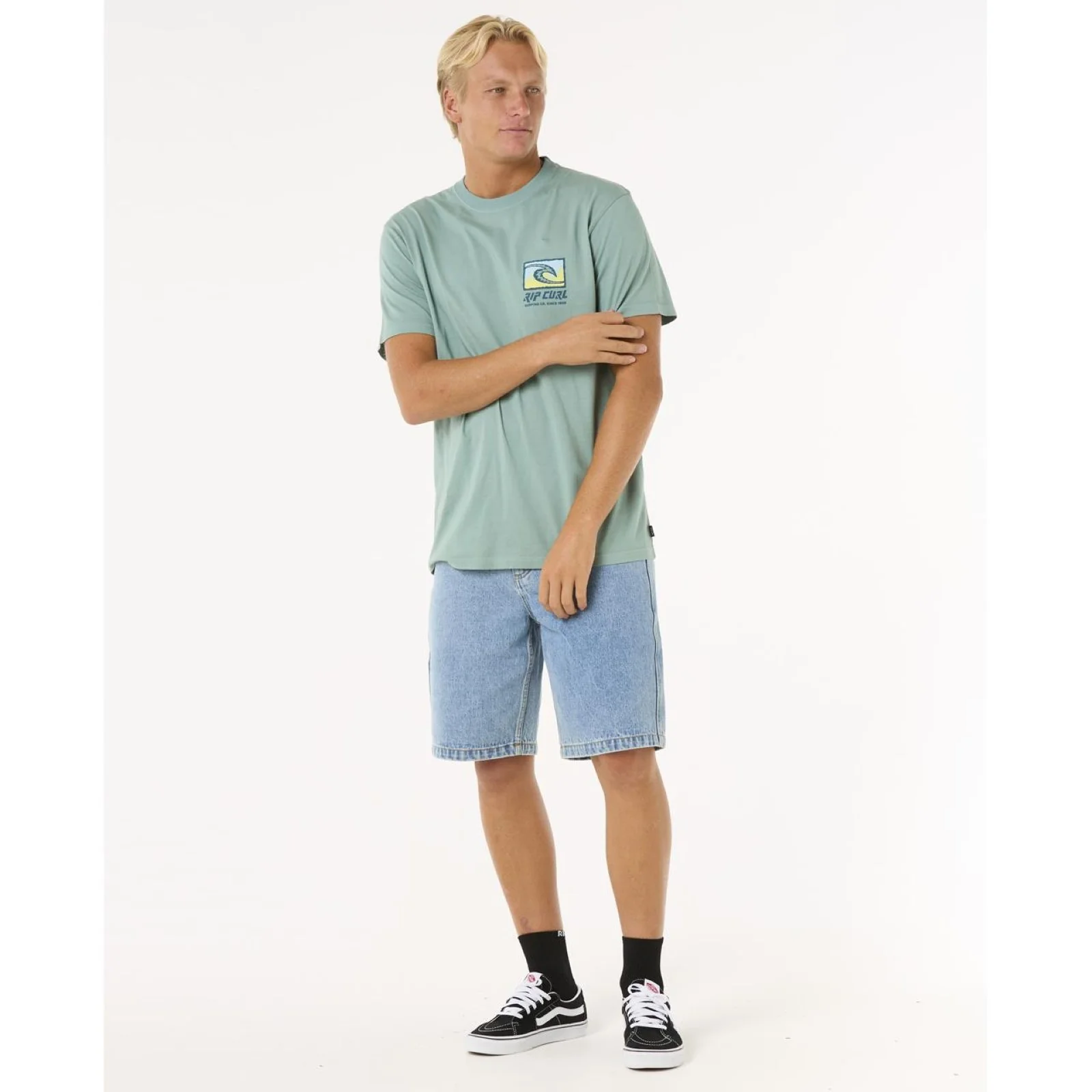 Rip Curl Mens Raw Energy Trad Short Sleeve T-Shirt - Image 17