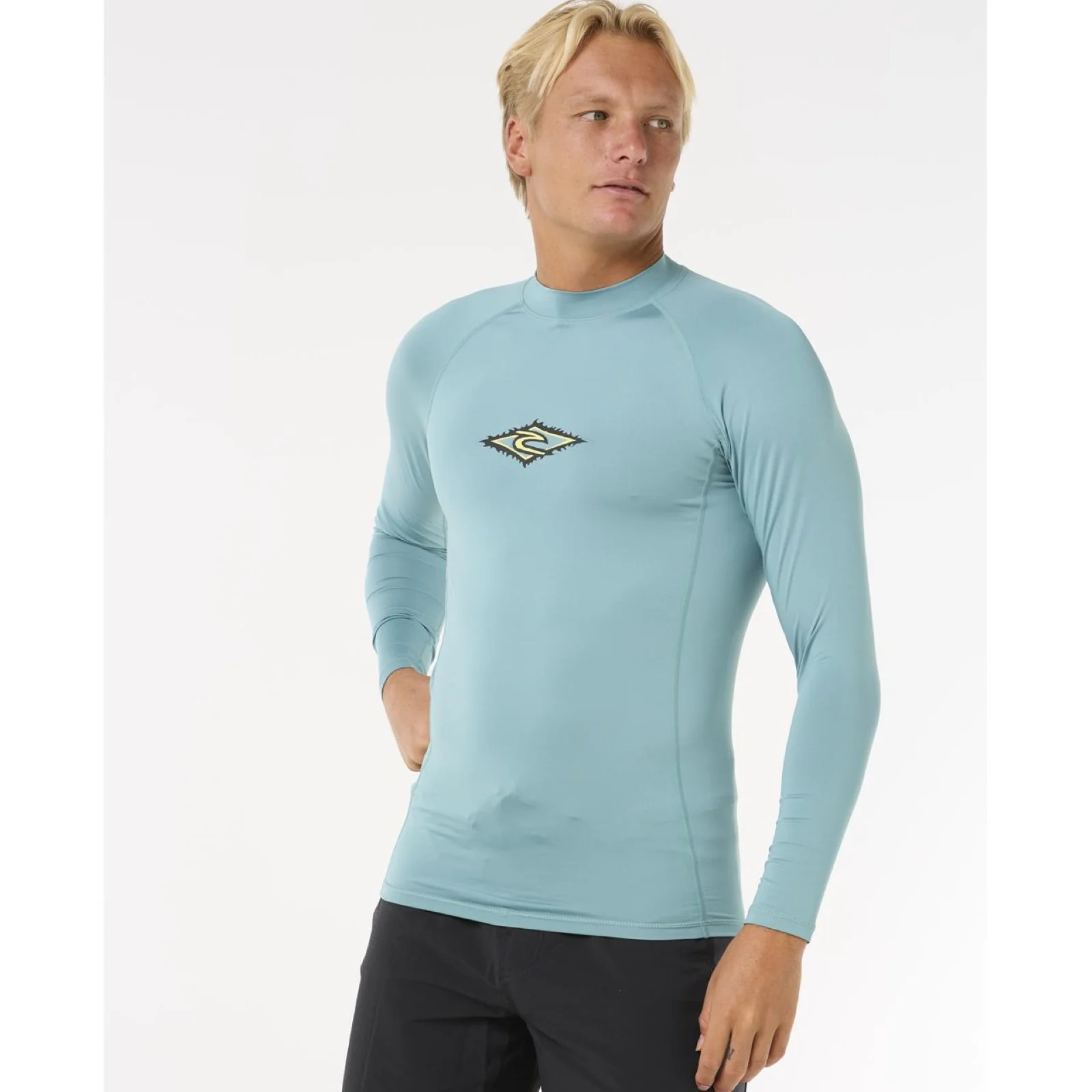 Rip Curl Mens Raw Energy Upf Perf Long Sleeve Rash Vest - Image 10