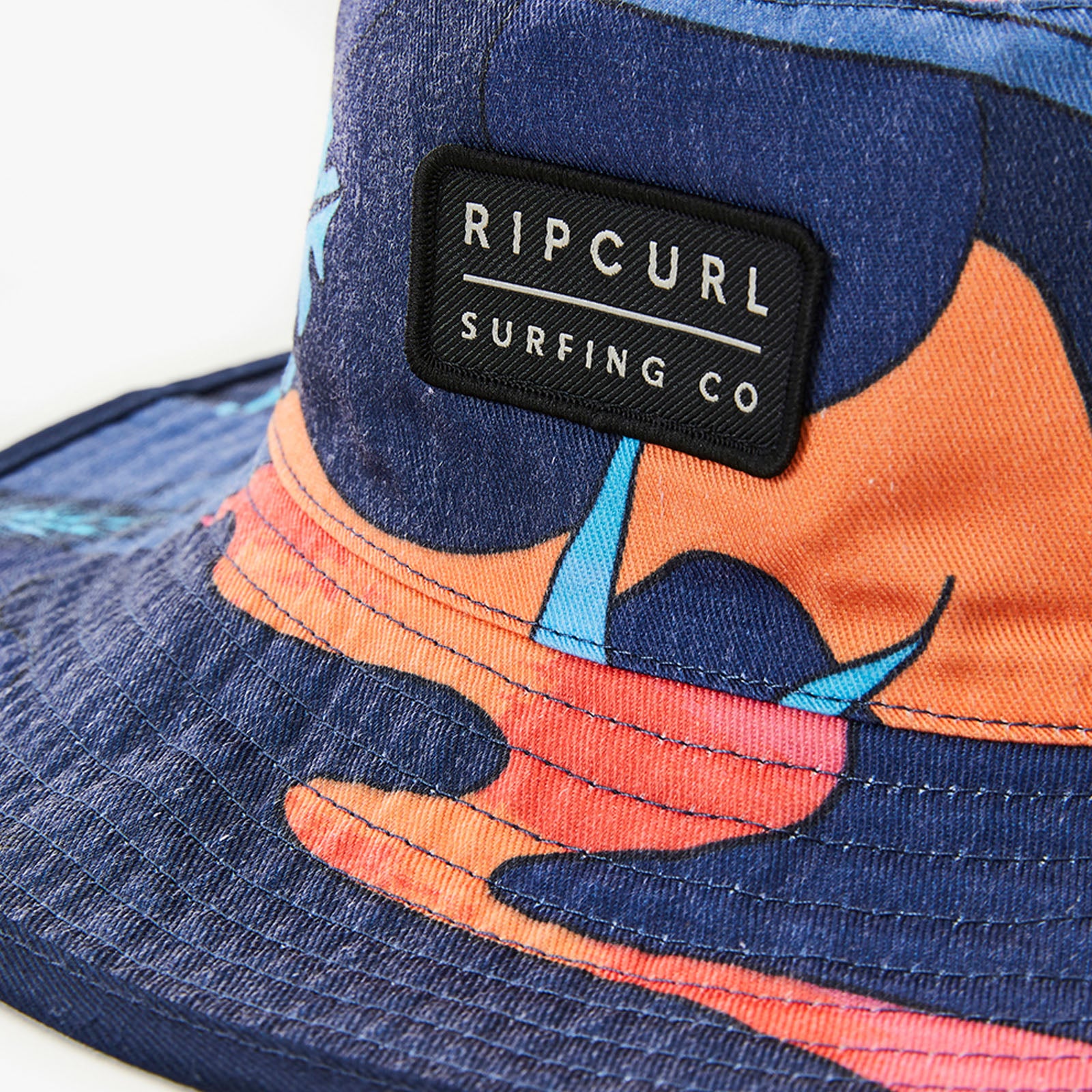 Rip Curl Mens Revo Valley Mid Brim Reversable Bucket Hat - Image 10