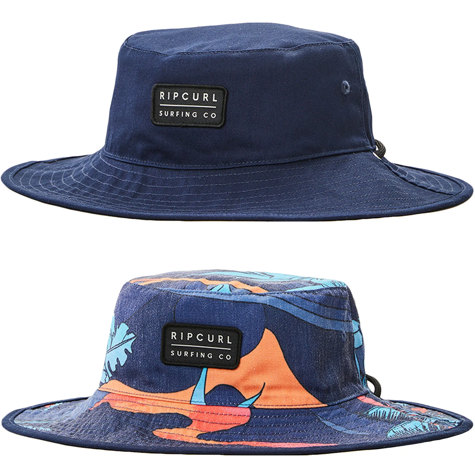 Rip Curl Mens Revo Valley Mid Brim Reversable Bucket Hat - Image 2