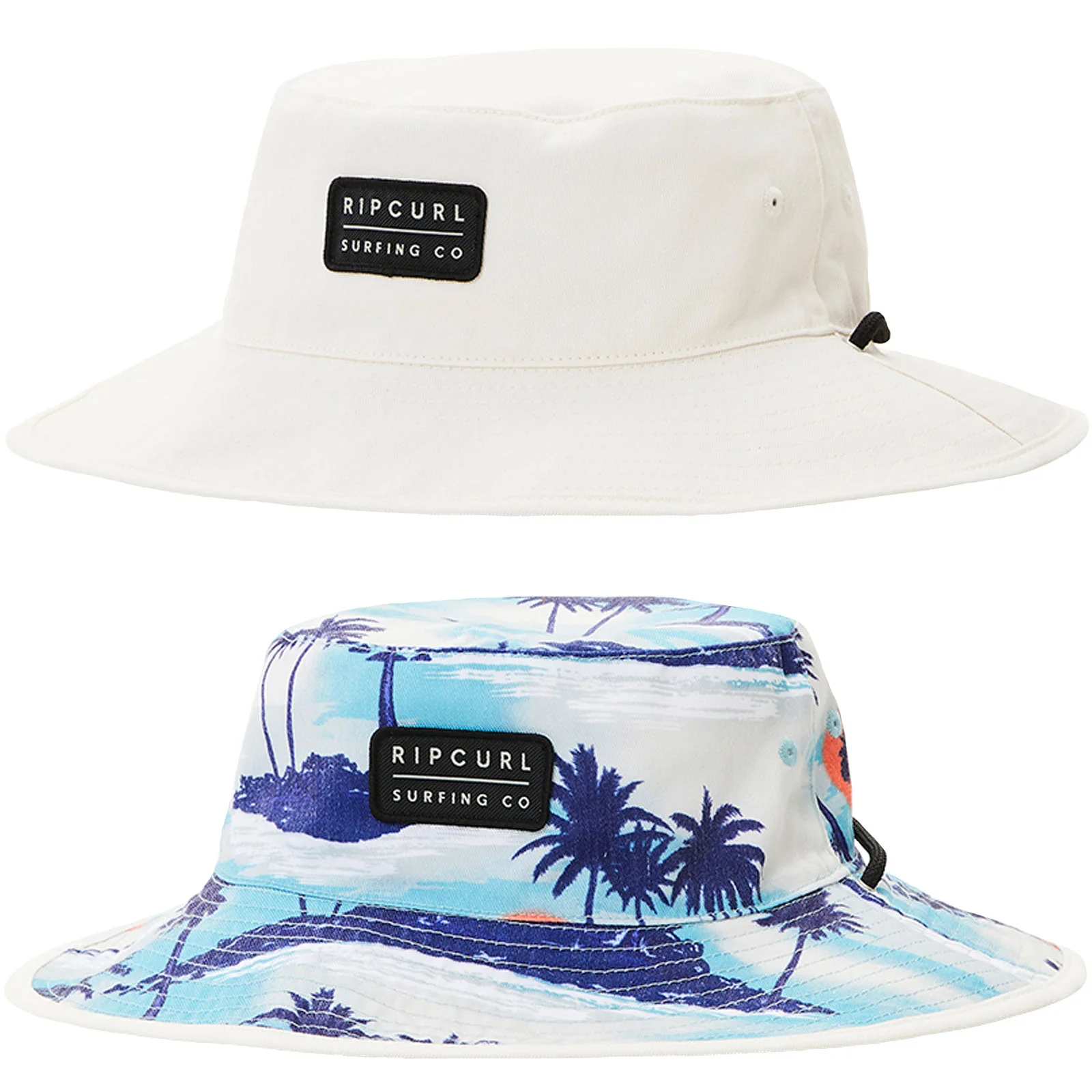 Rip Curl Mens Revo Valley Mid Brim Reversable Bucket Hat - Image 3