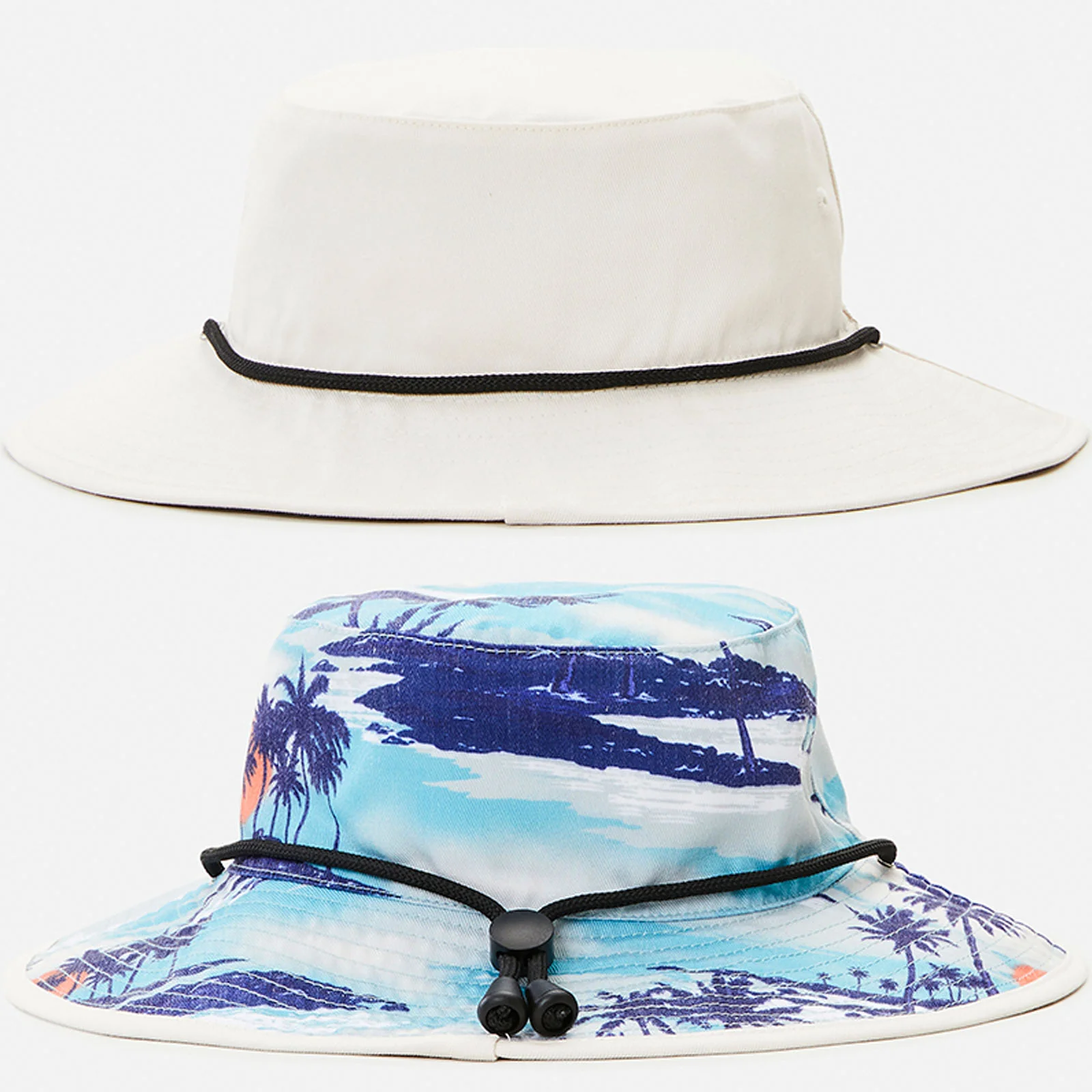 Rip Curl Mens Revo Valley Mid Brim Reversable Bucket Hat - Image 5