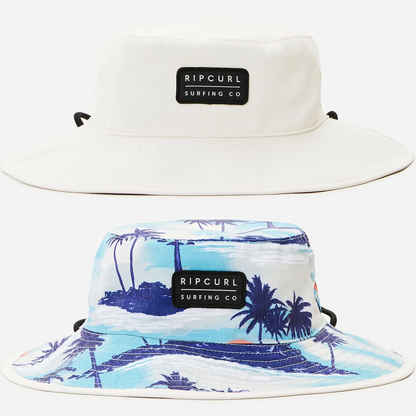 Rip Curl Mens Revo Valley Mid Brim Reversable Bucket Hat - Image 7
