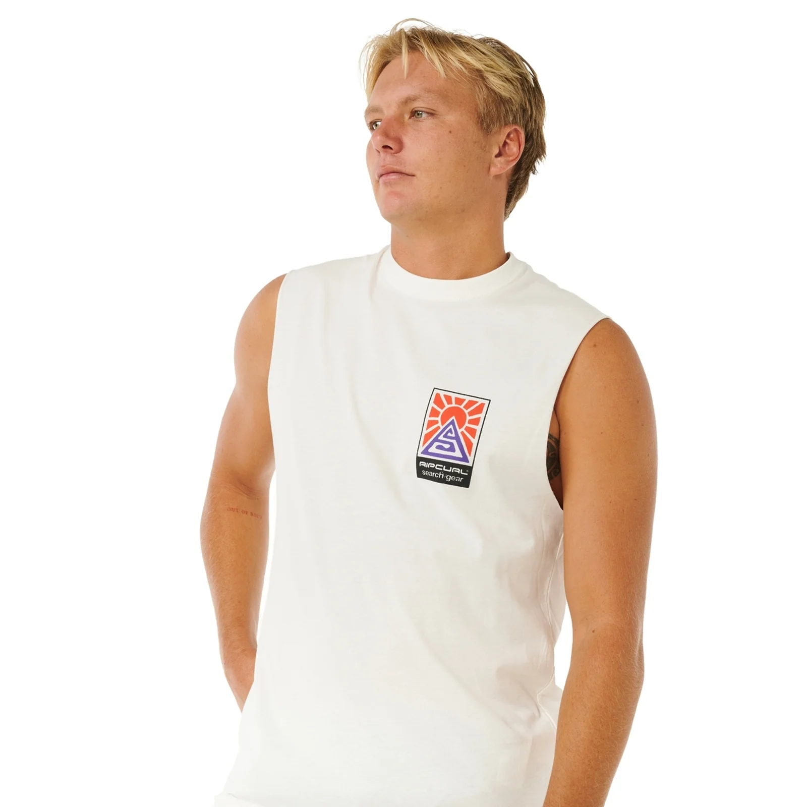Rip Curl Mens Search Dawn Muscle Vest - Image 13