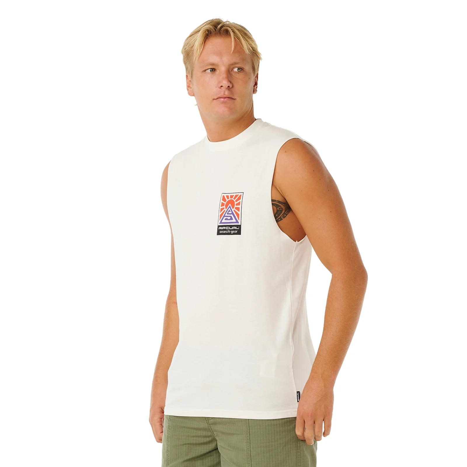 Rip Curl Mens Search Dawn Muscle Vest - Image 5