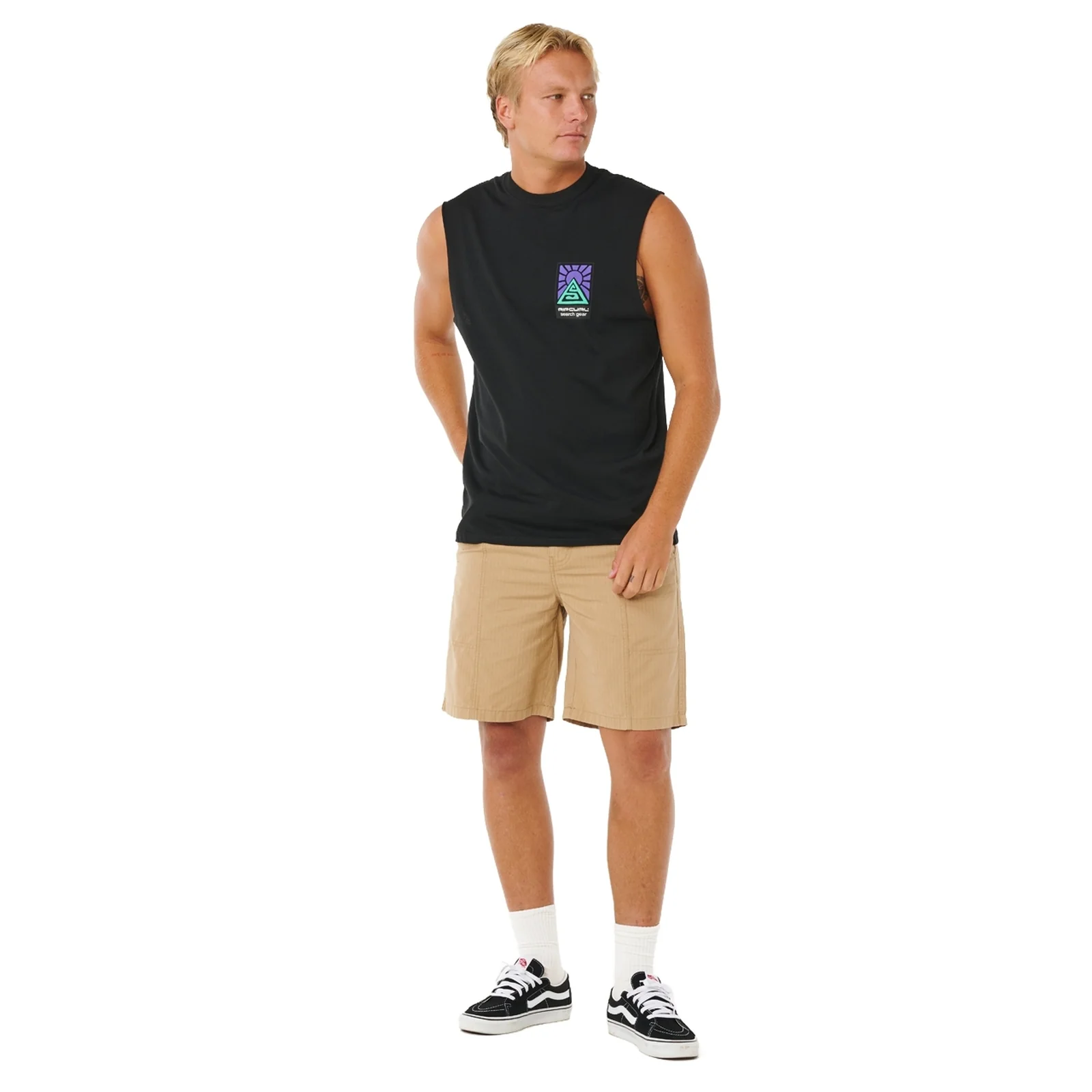 Rip Curl Mens Search Dawn Muscle Vest - Image 8