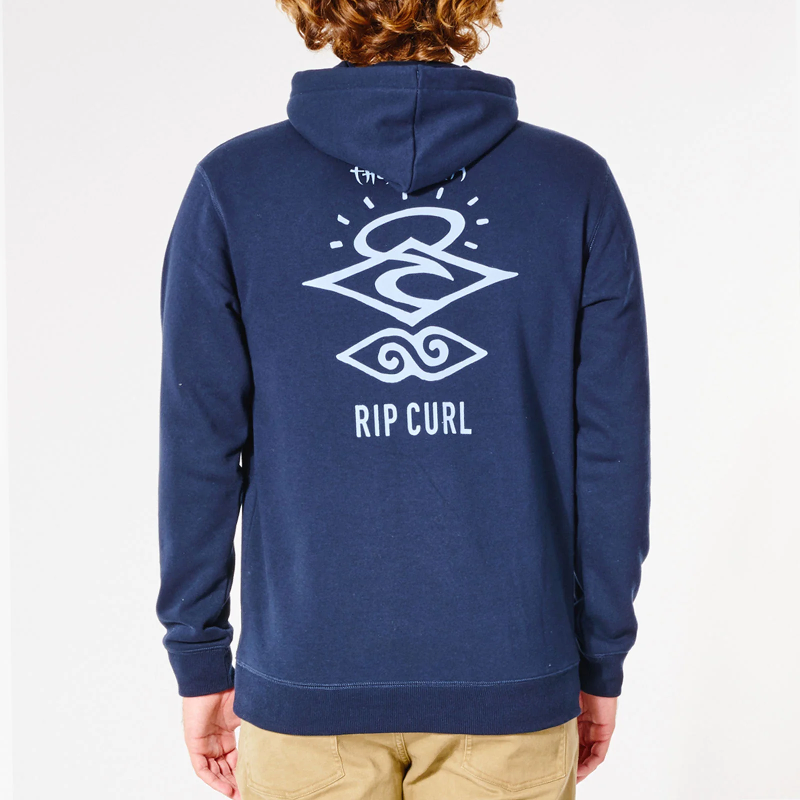 Rip Curl Mens Search Icon Fleece Pullover Hoodie - Image 14