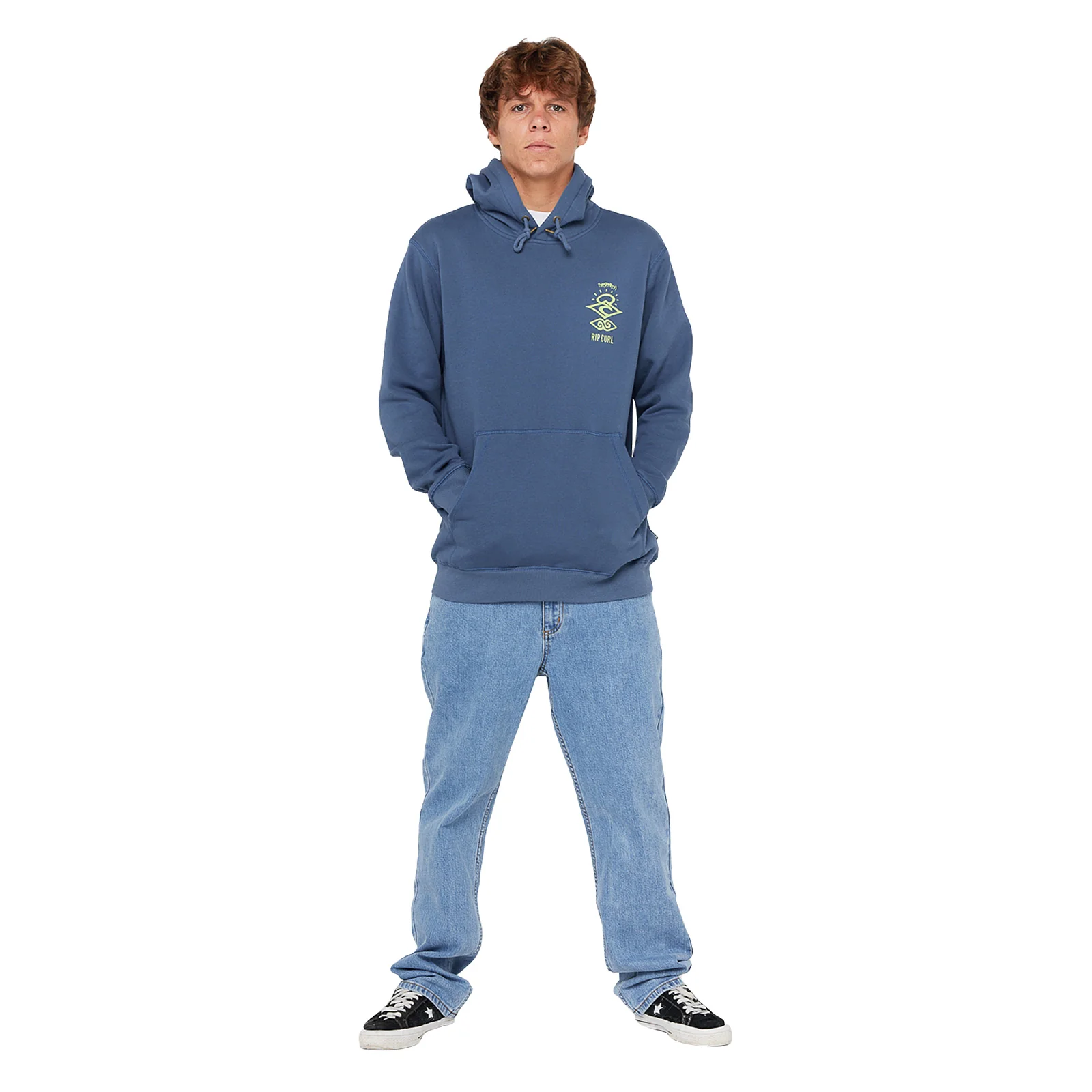 Rip Curl Mens Search Icon Fleece Pullover Hoodie - Image 20