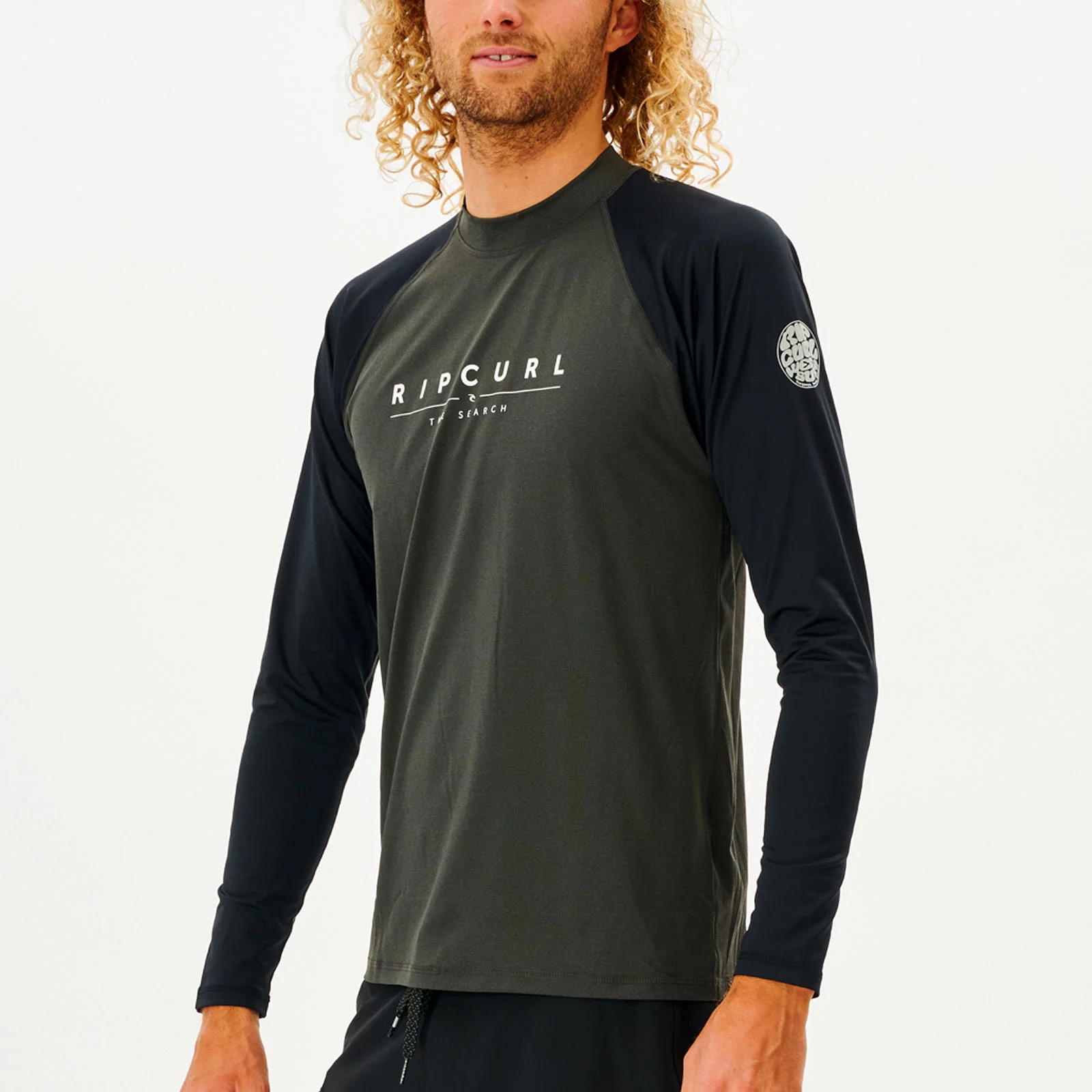 Rip Curl Mens Shockwaves Long Sleeve Rash Vest - Image 7