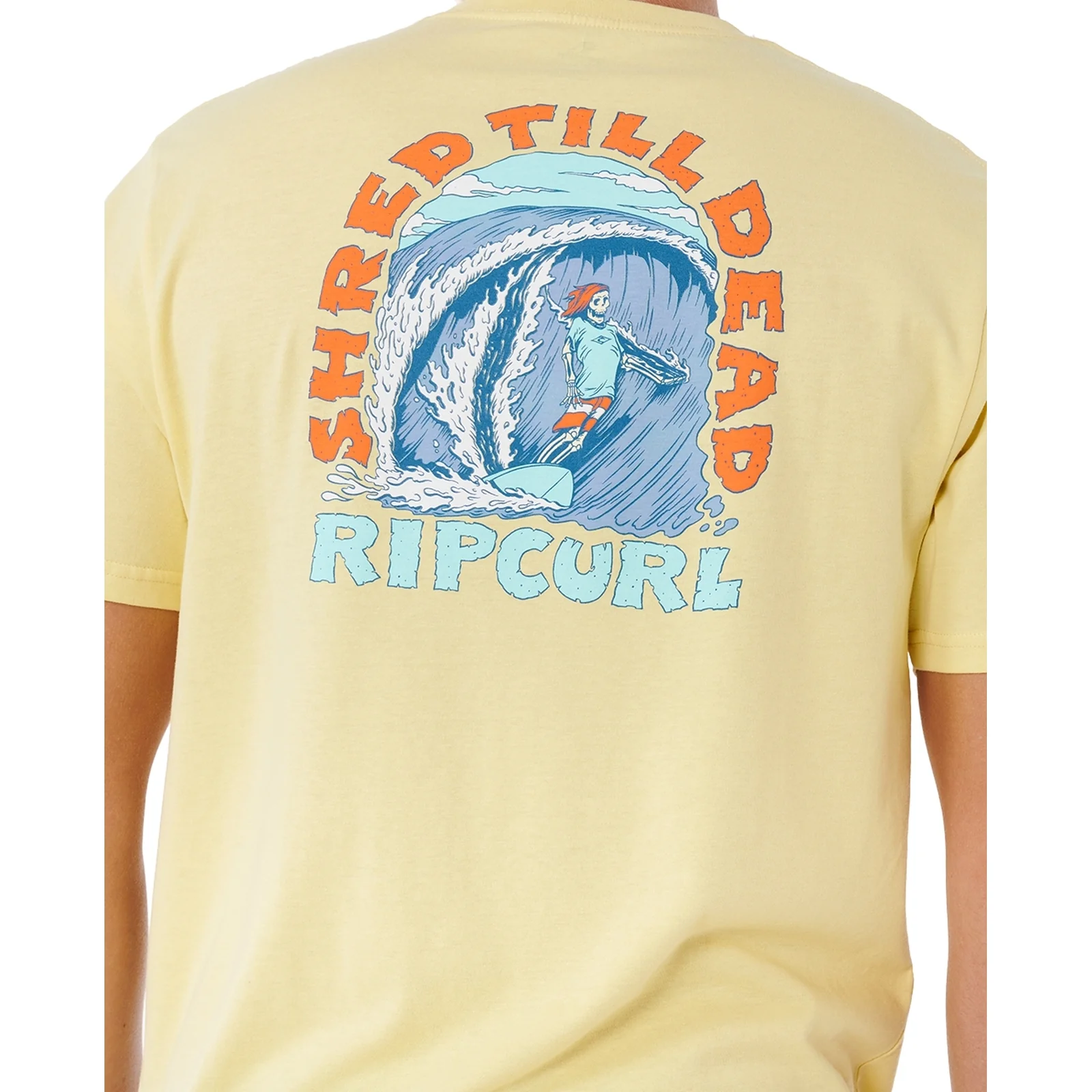 Rip Curl Mens Shred Til Graphic Short Sleeve T-Shirt - Image 21