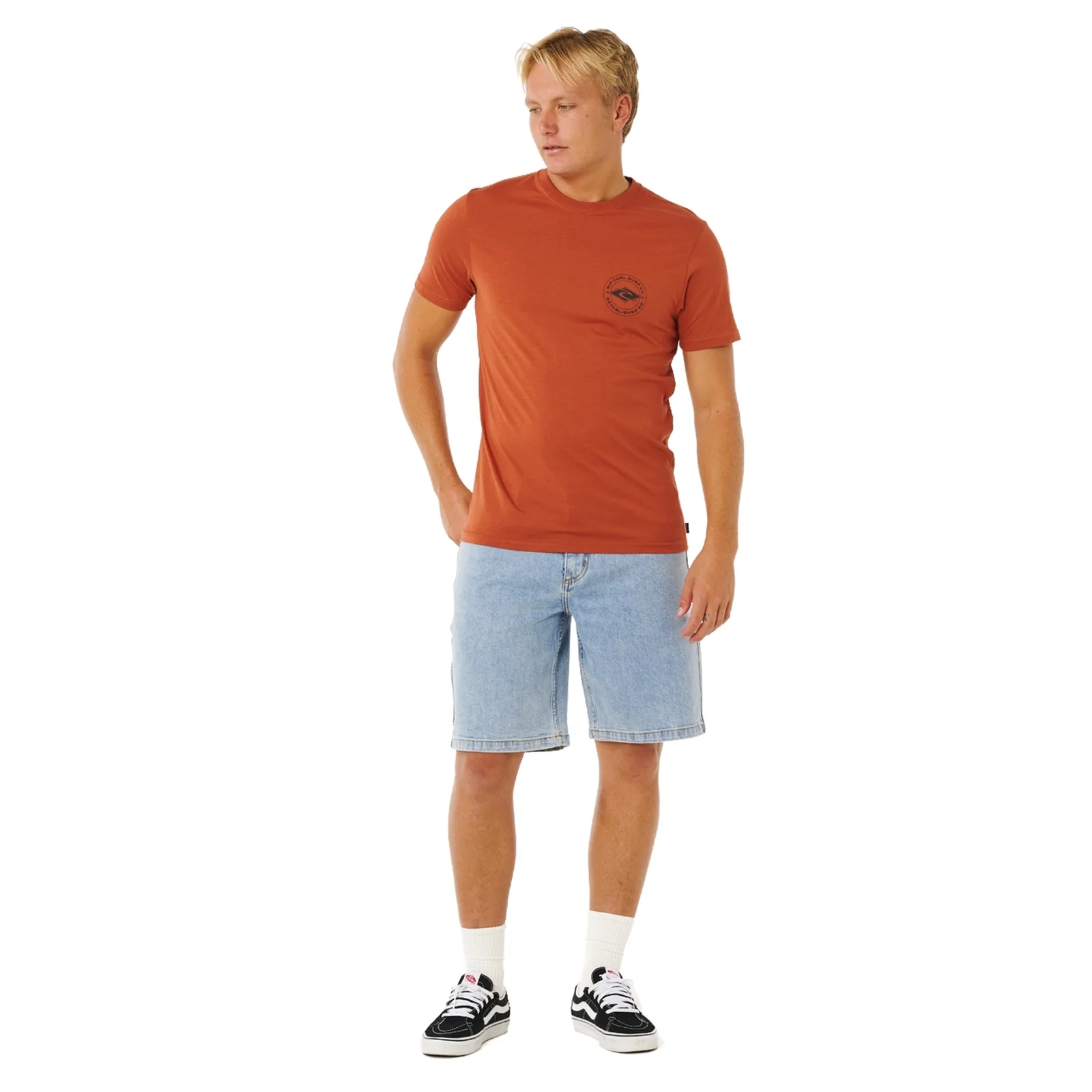 Rip Curl Mens Staple Graphic Short Sleeve T-Shirt - Image 17