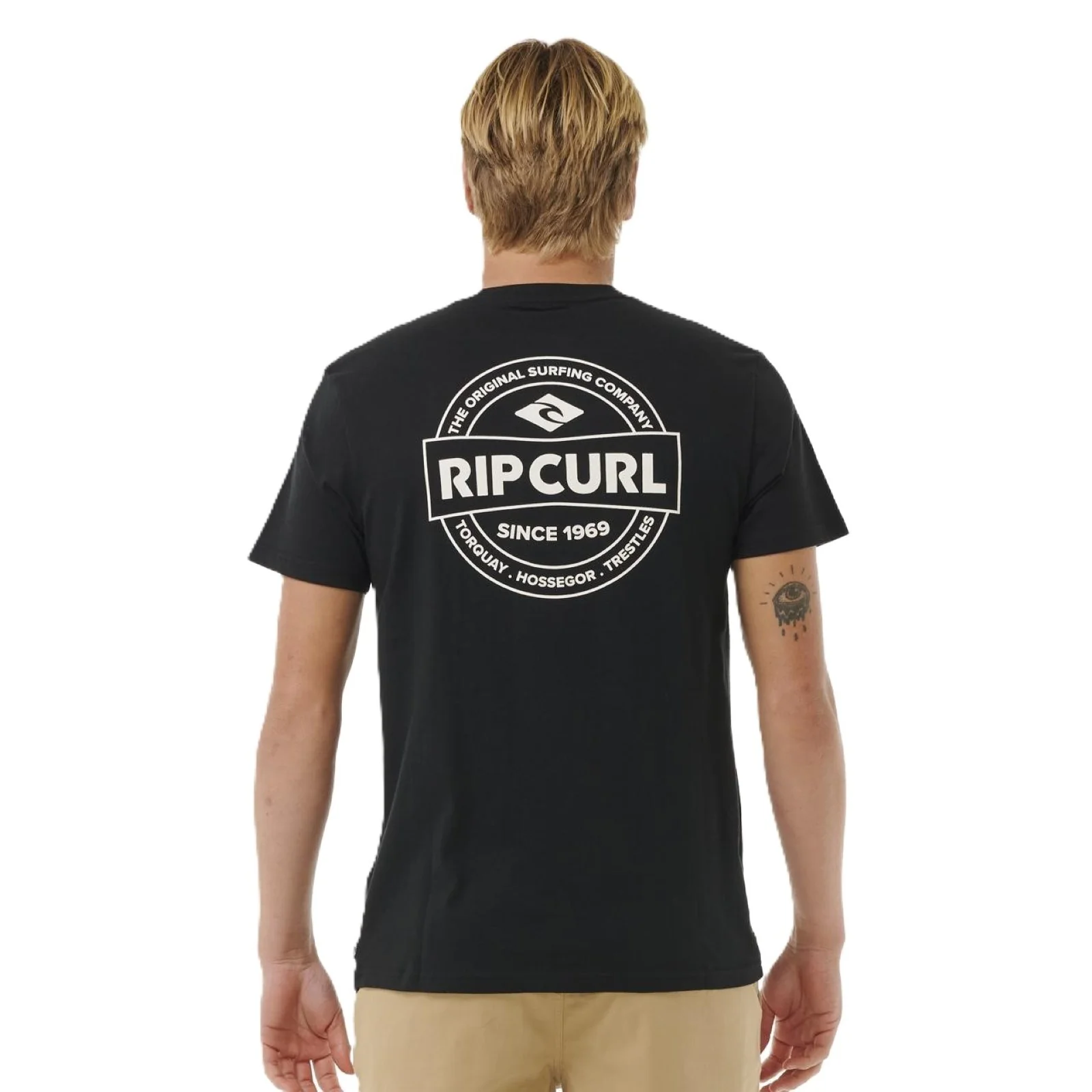 Rip Curl Mens Staple Short Sleeve T-Shirt - Image 12