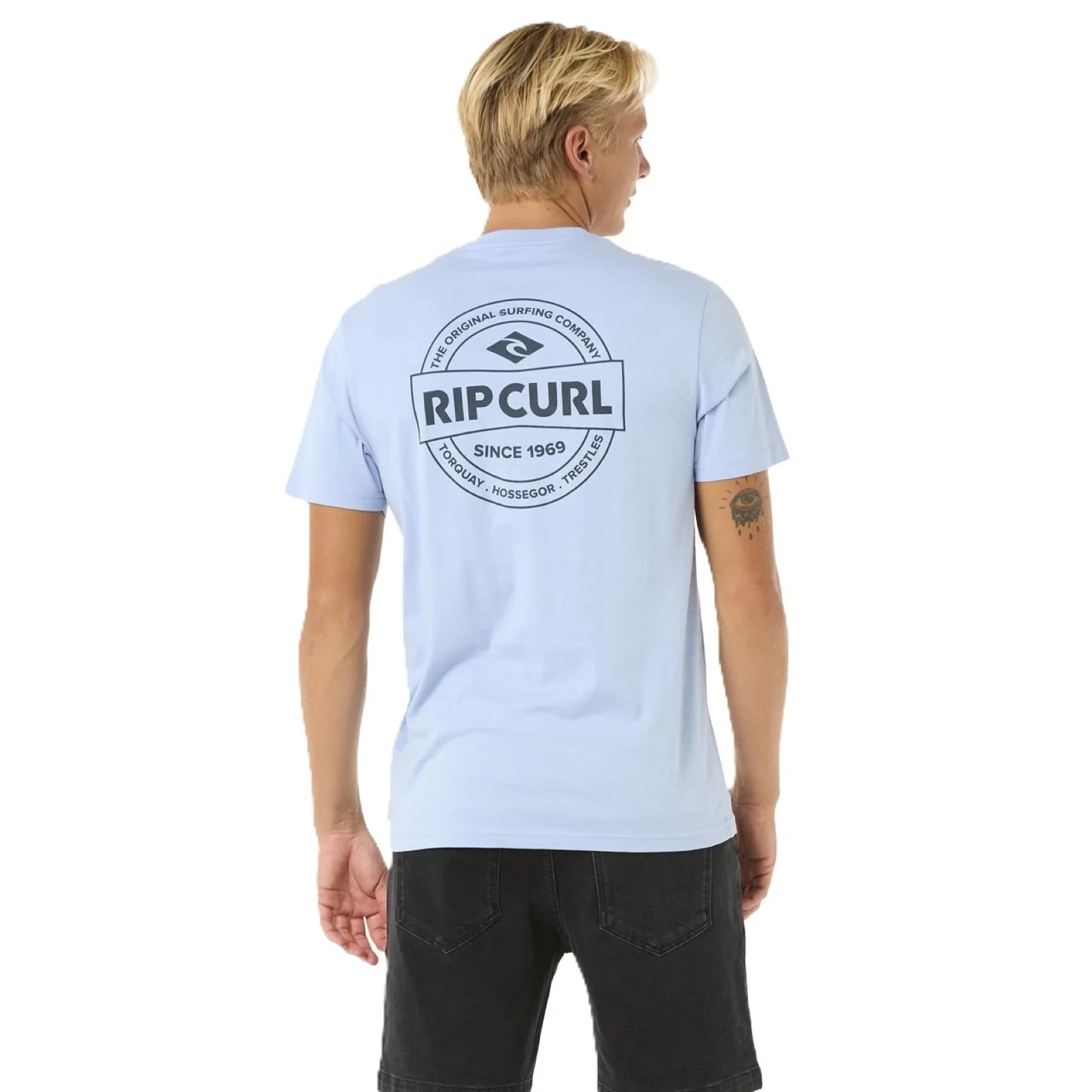 Rip Curl Mens Staple Short Sleeve T-Shirt - Image 15