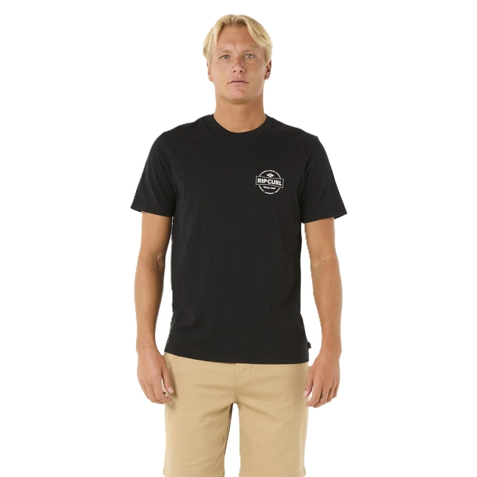 Rip Curl Mens Staple Short Sleeve T-Shirt - Image 2