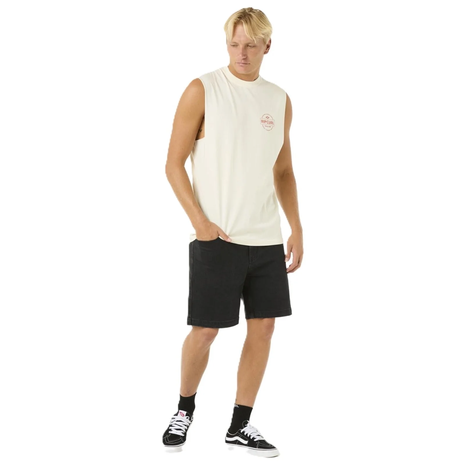 Rip Curl Mens Stapler Muscle Vest - Image 13