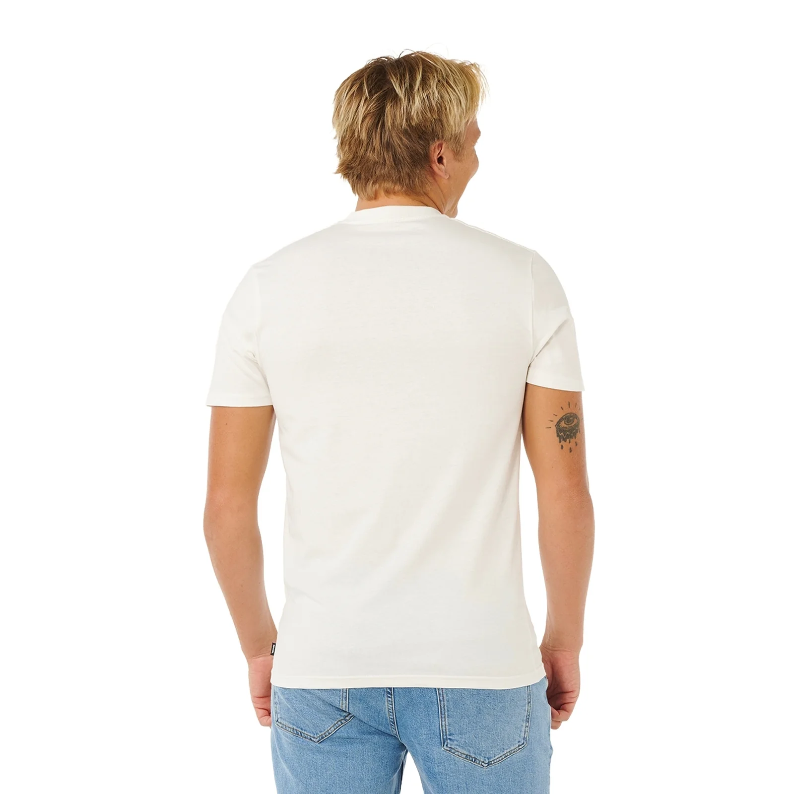 Rip Curl Mens Streamline Palmy Graphic Short Sleeve T-Shirt - Image 11