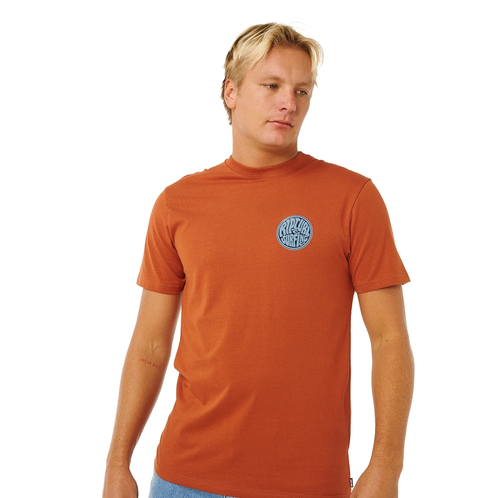 Rip Curl Mens Streamline Palmy Graphic Short Sleeve T-Shirt - Image 23