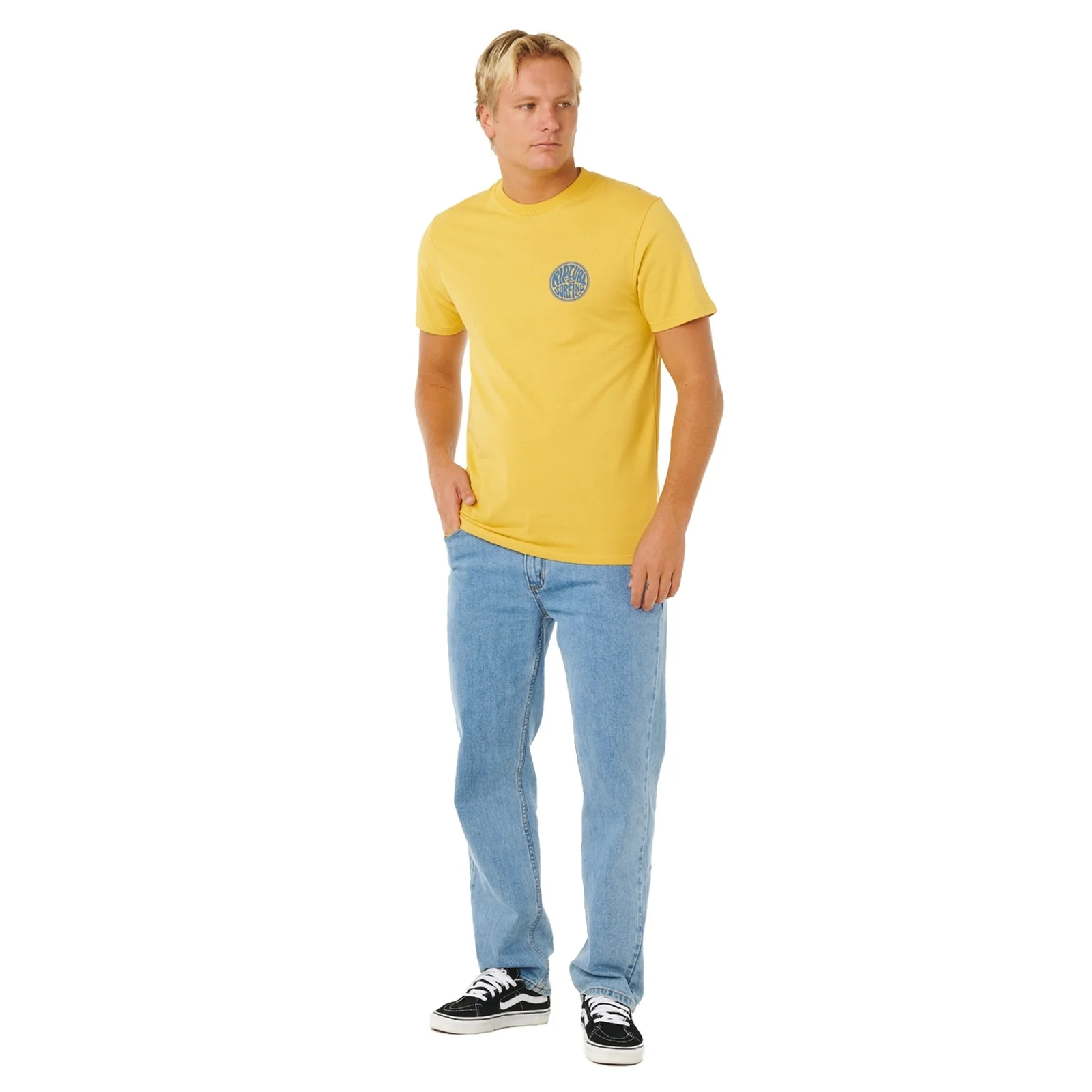 Rip Curl Mens Streamline Pass Graphic Short Sleeve T-Shirt - Image 14