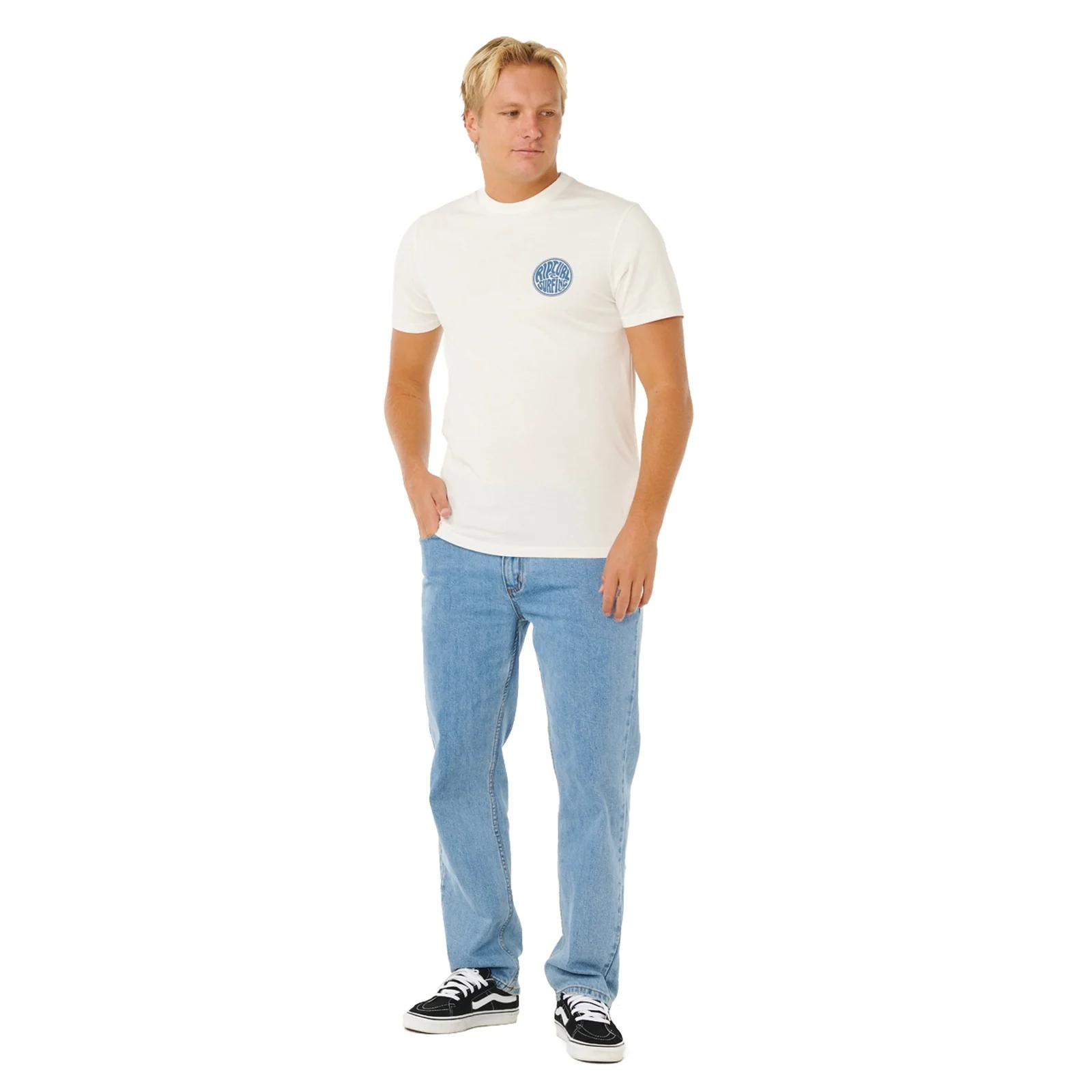 Rip Curl Mens Streamline Pass Graphic Short Sleeve T-Shirt - Image 16