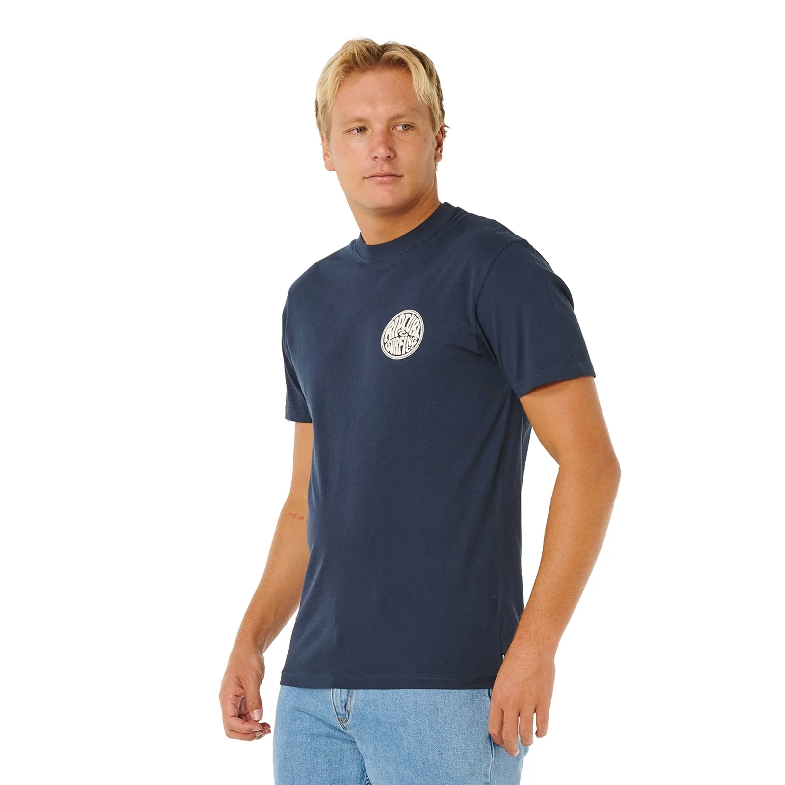 Rip Curl Mens Streamline Pass Graphic Short Sleeve T-Shirt - Image 7