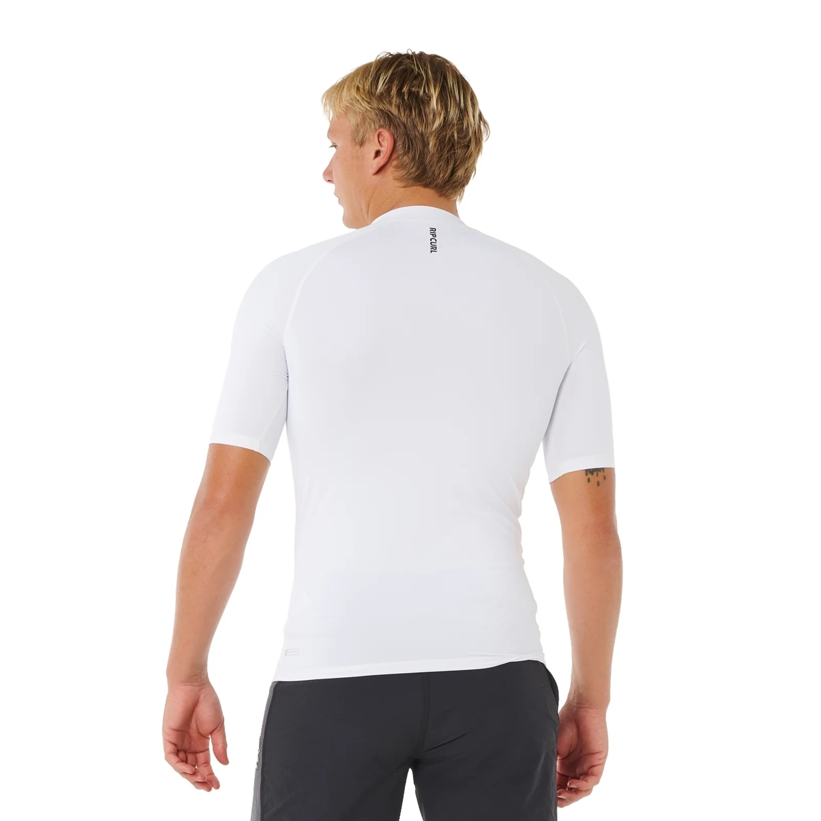 Rip Curl Mens Streamline UPF Short Sleeve Rash Vest - Image 16