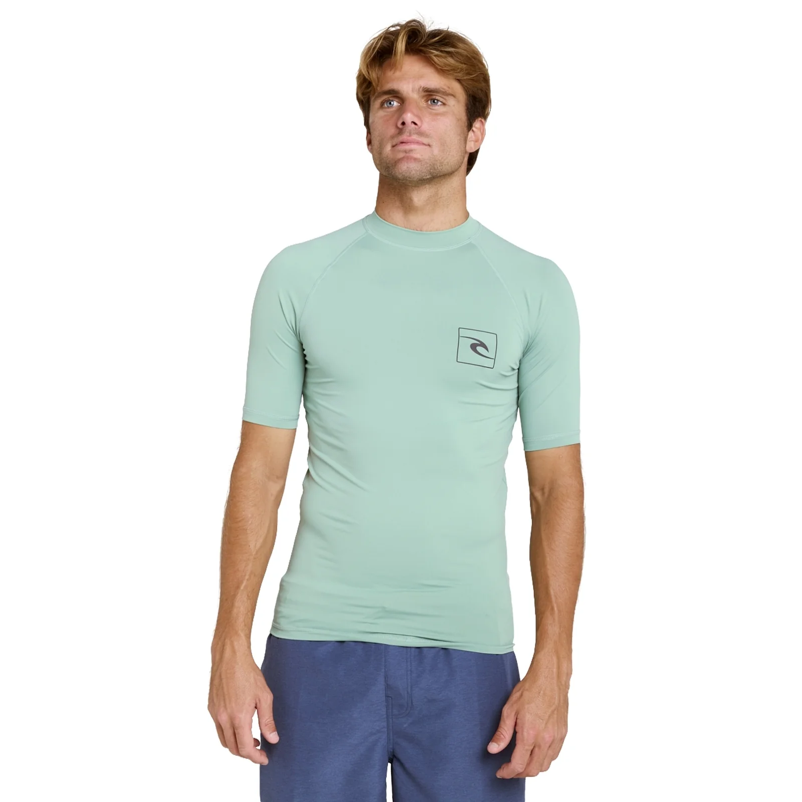 Rip Curl Mens Streamline UPF Short Sleeve Rash Vest - Image 5