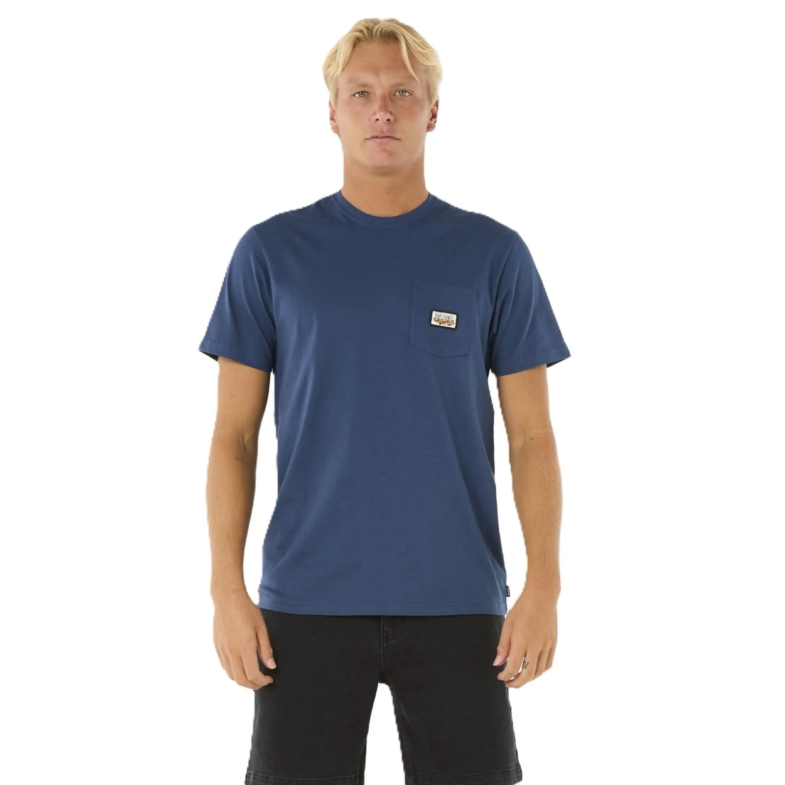 Rip Curl Mens Surf Paradise Badge Update Short Sleeve T-Shirt - Image 5