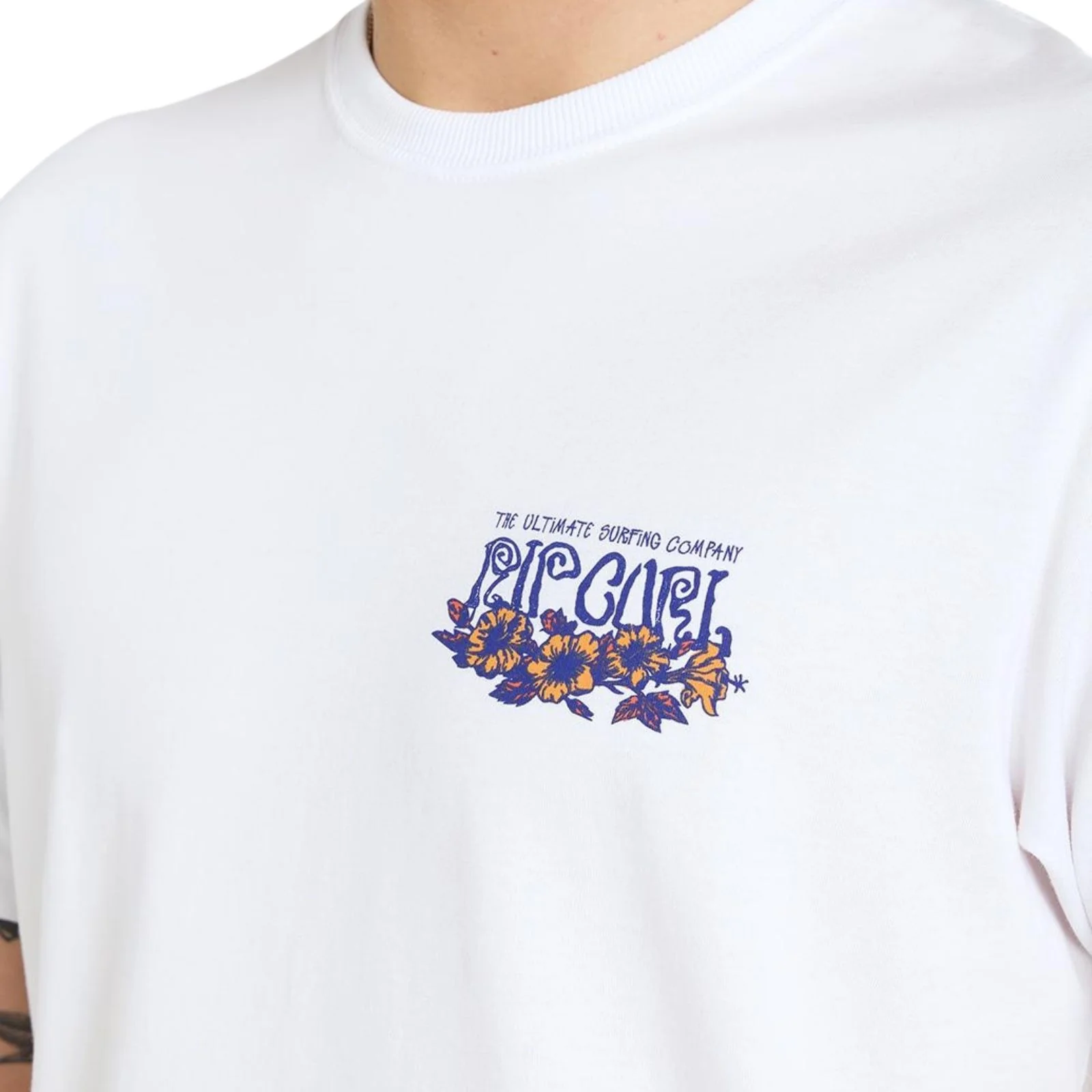 Rip Curl Mens Surf Paradise F&B Short Sleeve T-Shirt - Smokey Grape - Image 15